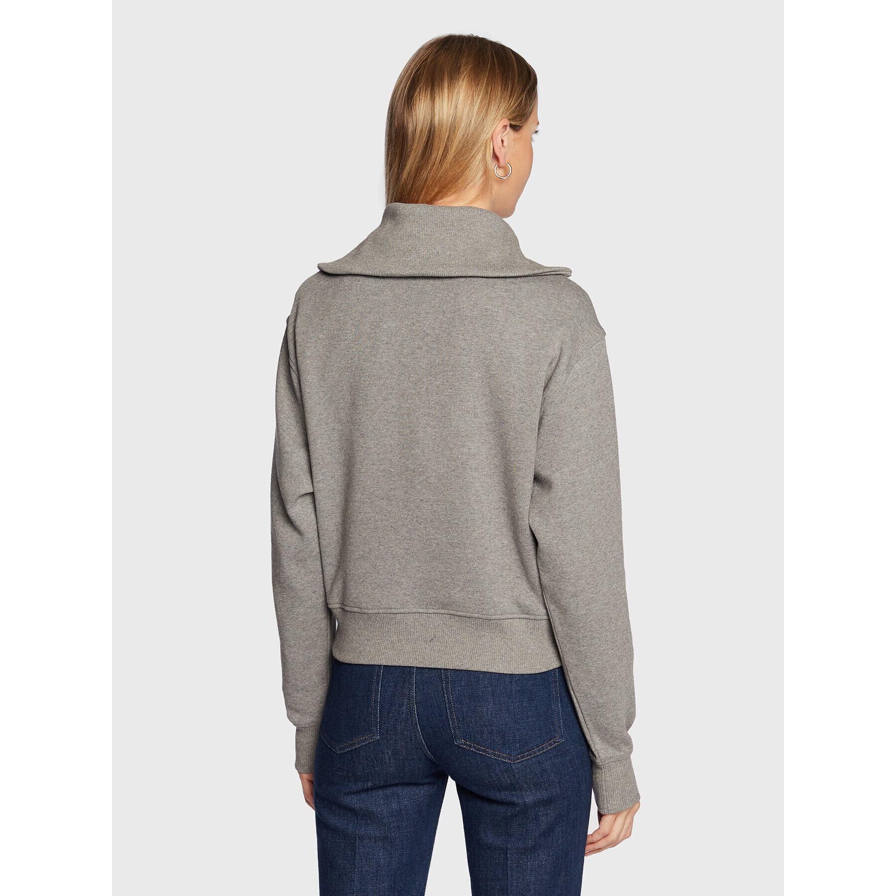 Tommy Hilfiger Суитшърт WW0WW35986 Сив Relaxed Fit - Pepit.bg
