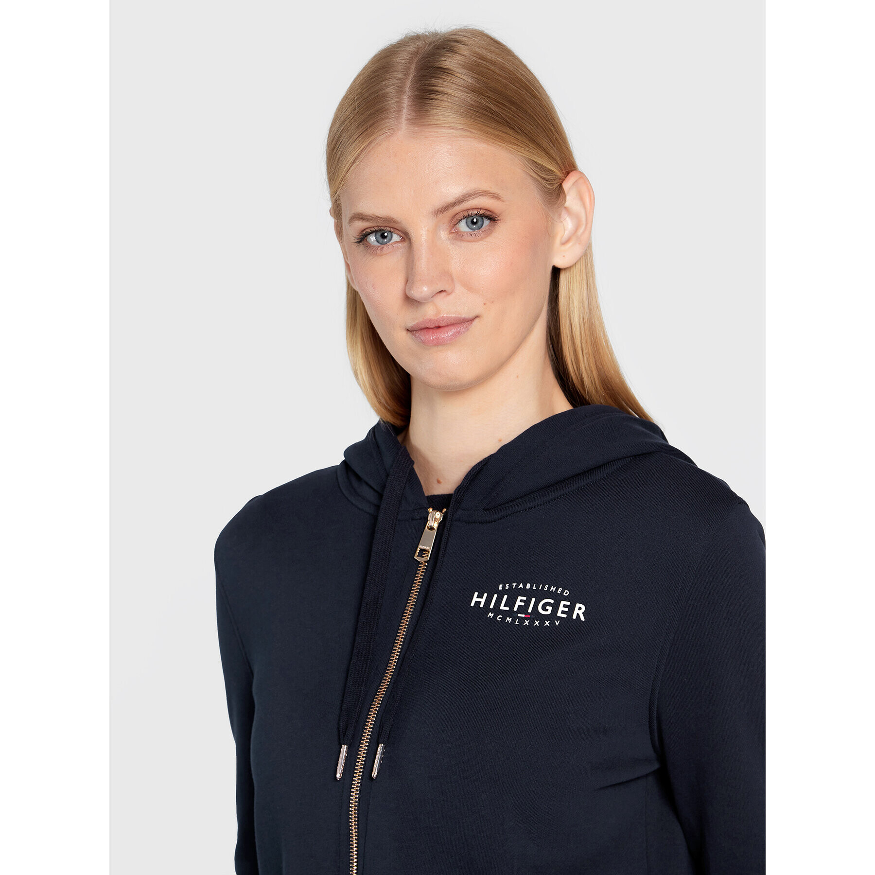 Tommy Hilfiger Суитшърт WW0WW36569 Тъмносин Regular Fit - Pepit.bg