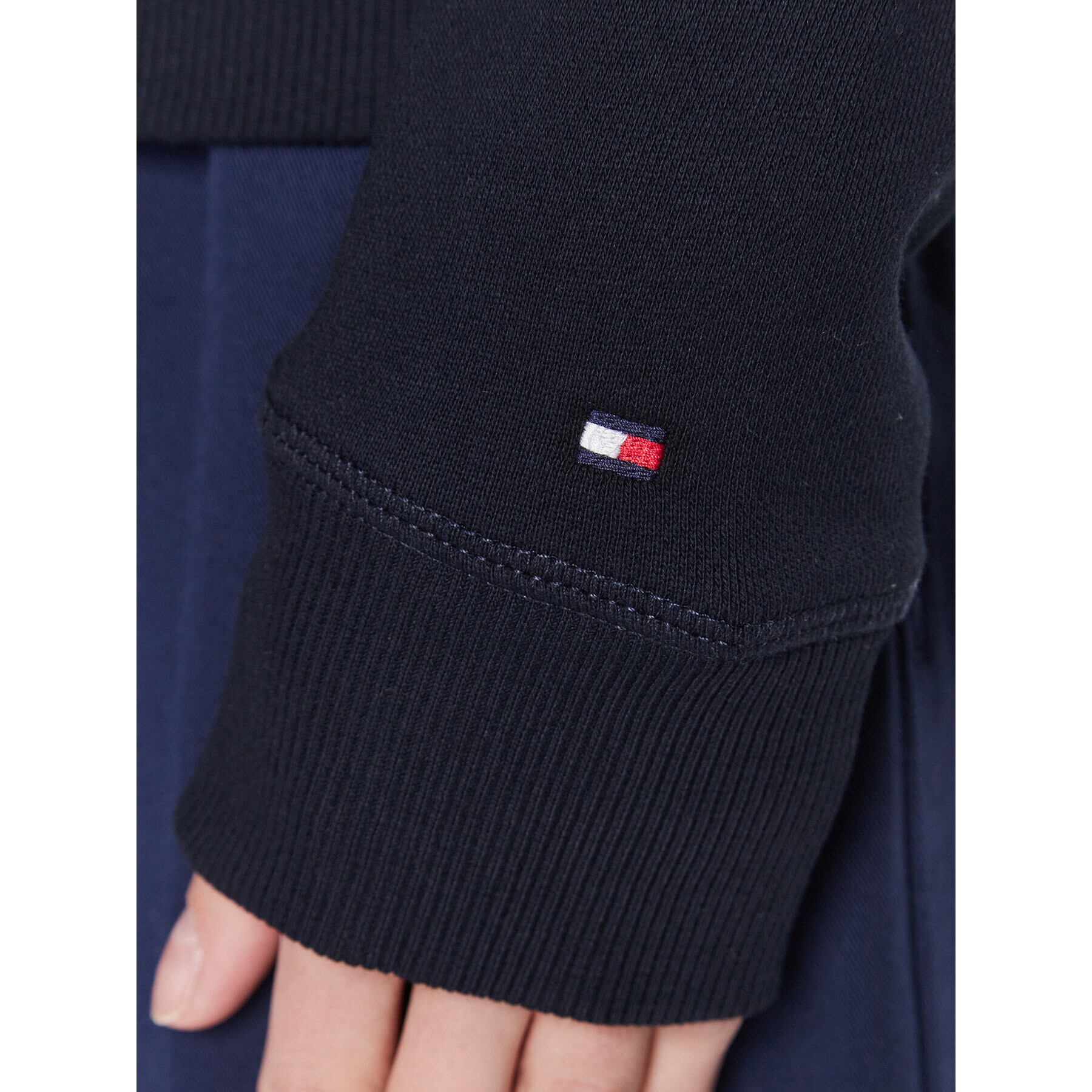 Tommy Hilfiger Суитшърт WW0WW38860 Тъмносин Regular Fit - Pepit.bg