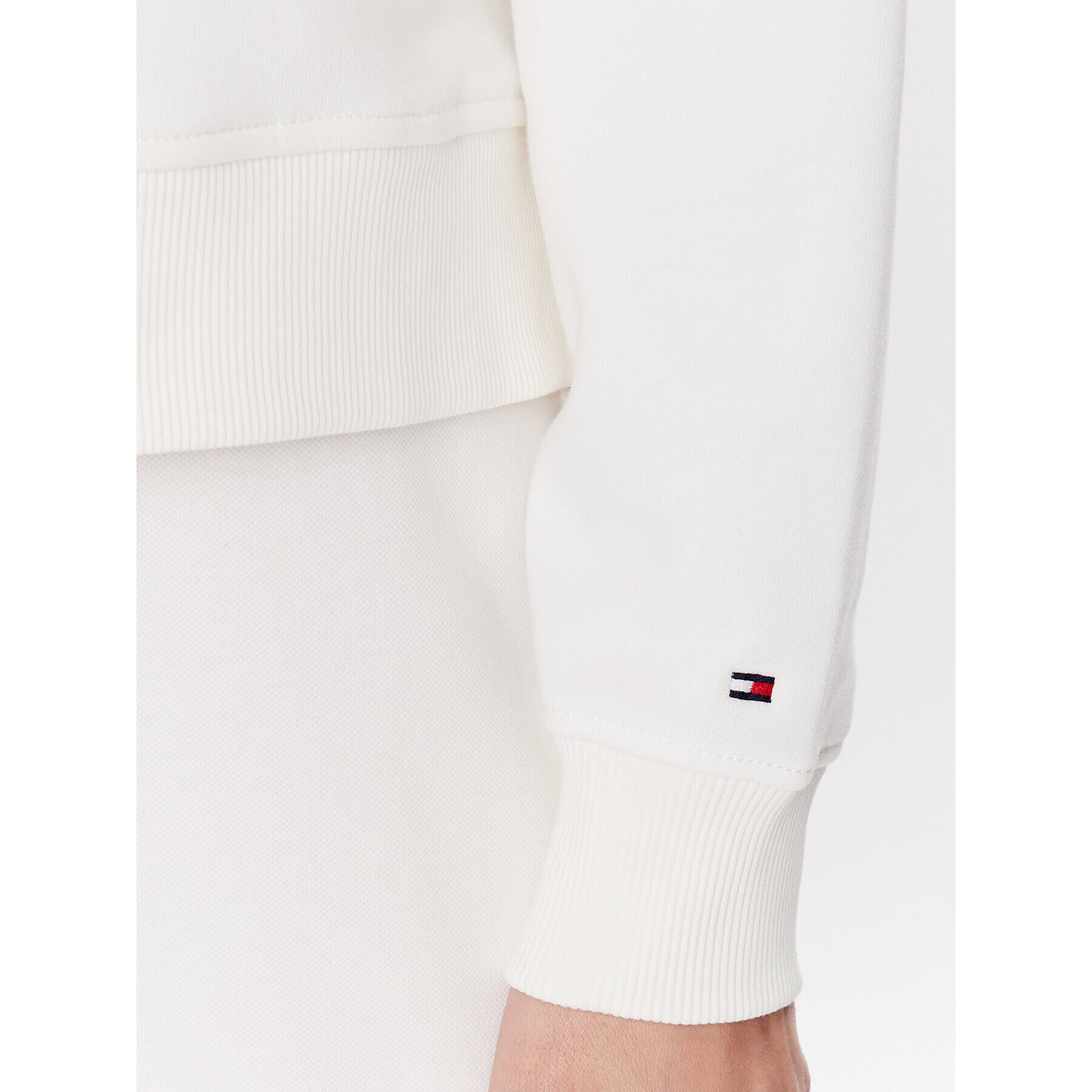 Tommy Hilfiger Суитшърт WW0WW39286 Екрю Relaxed Fit - Pepit.bg