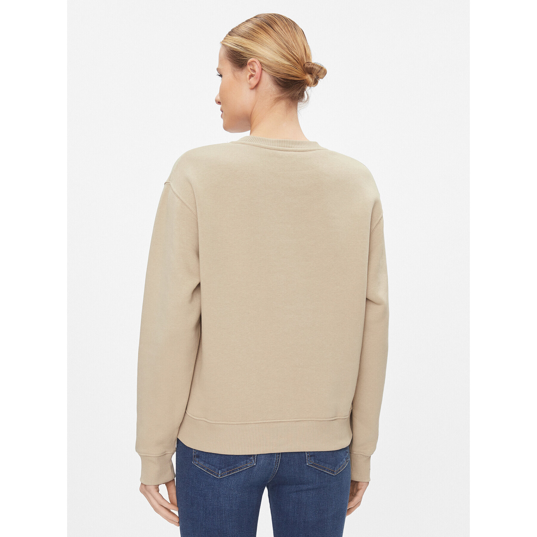 Tommy Hilfiger Суитшърт WW0WW39791 Бежов Regular Fit - Pepit.bg