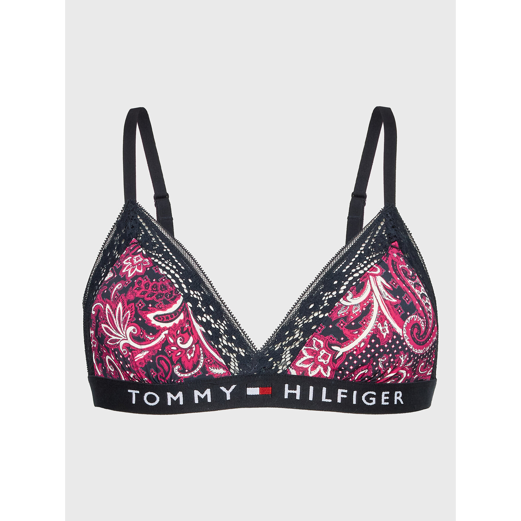 Tommy Hilfiger Сутиен бралет UW0UW03978 Розов - Pepit.bg