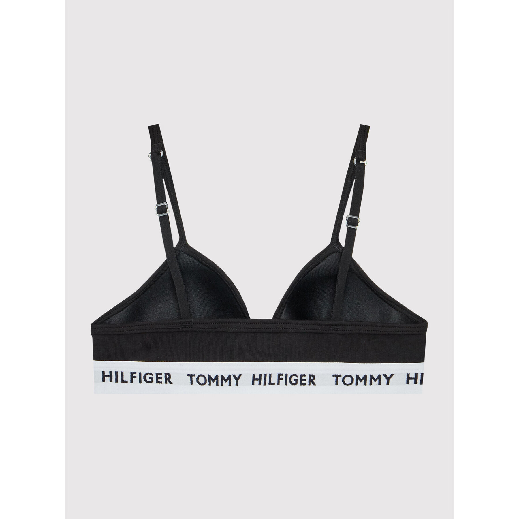 Tommy Hilfiger Сутиен Padded Triangle UG0UG00428 Черен - Pepit.bg