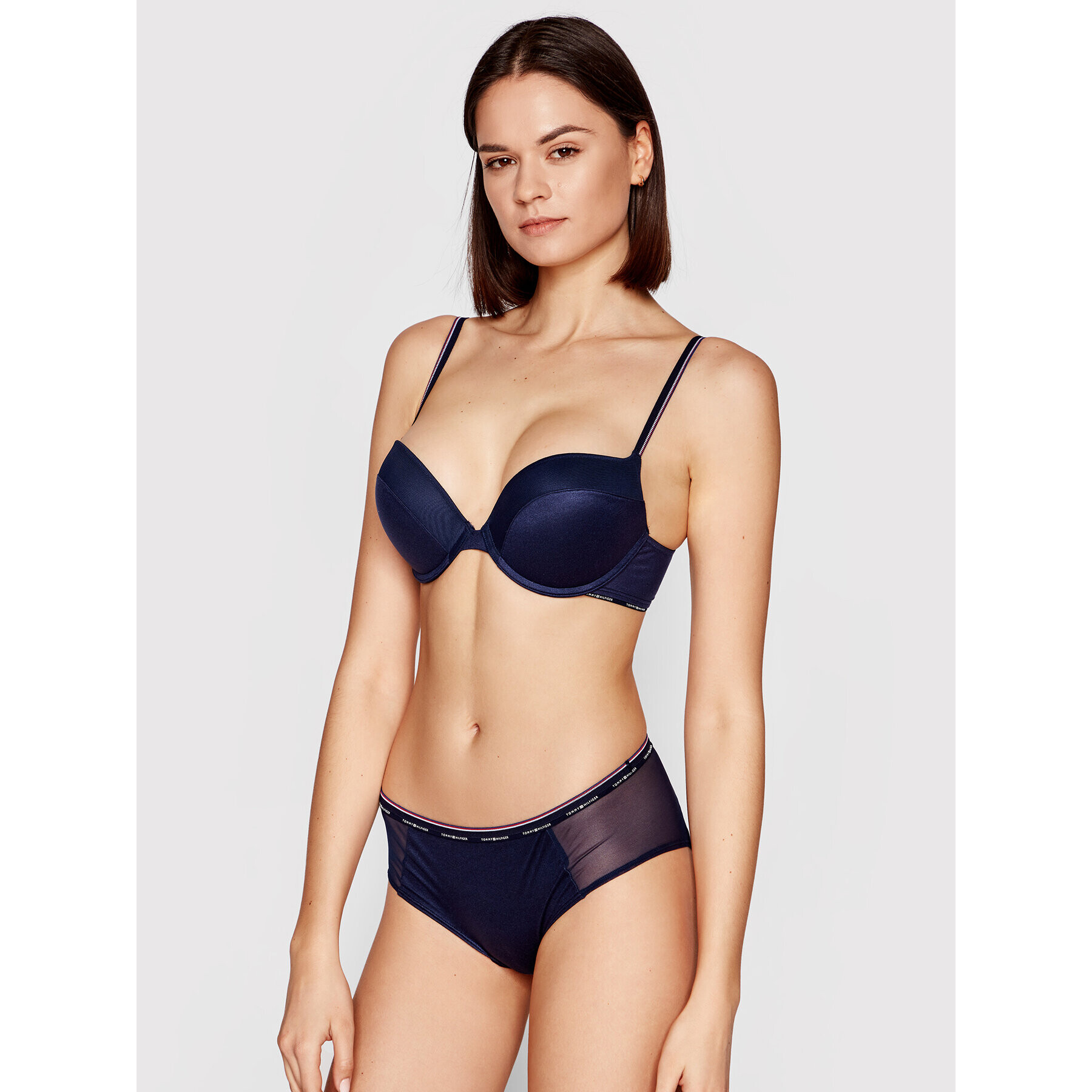 Tommy Hilfiger Сутиен push-up 1387905867 Тъмносин - Pepit.bg