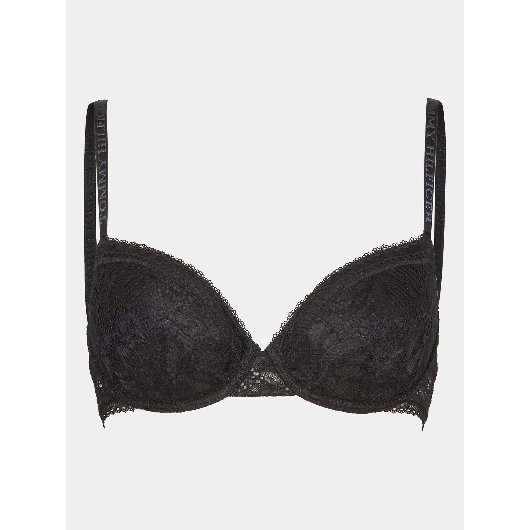 Tommy Hilfiger Сутиен с банели UW0UW04267 Черен - Pepit.bg