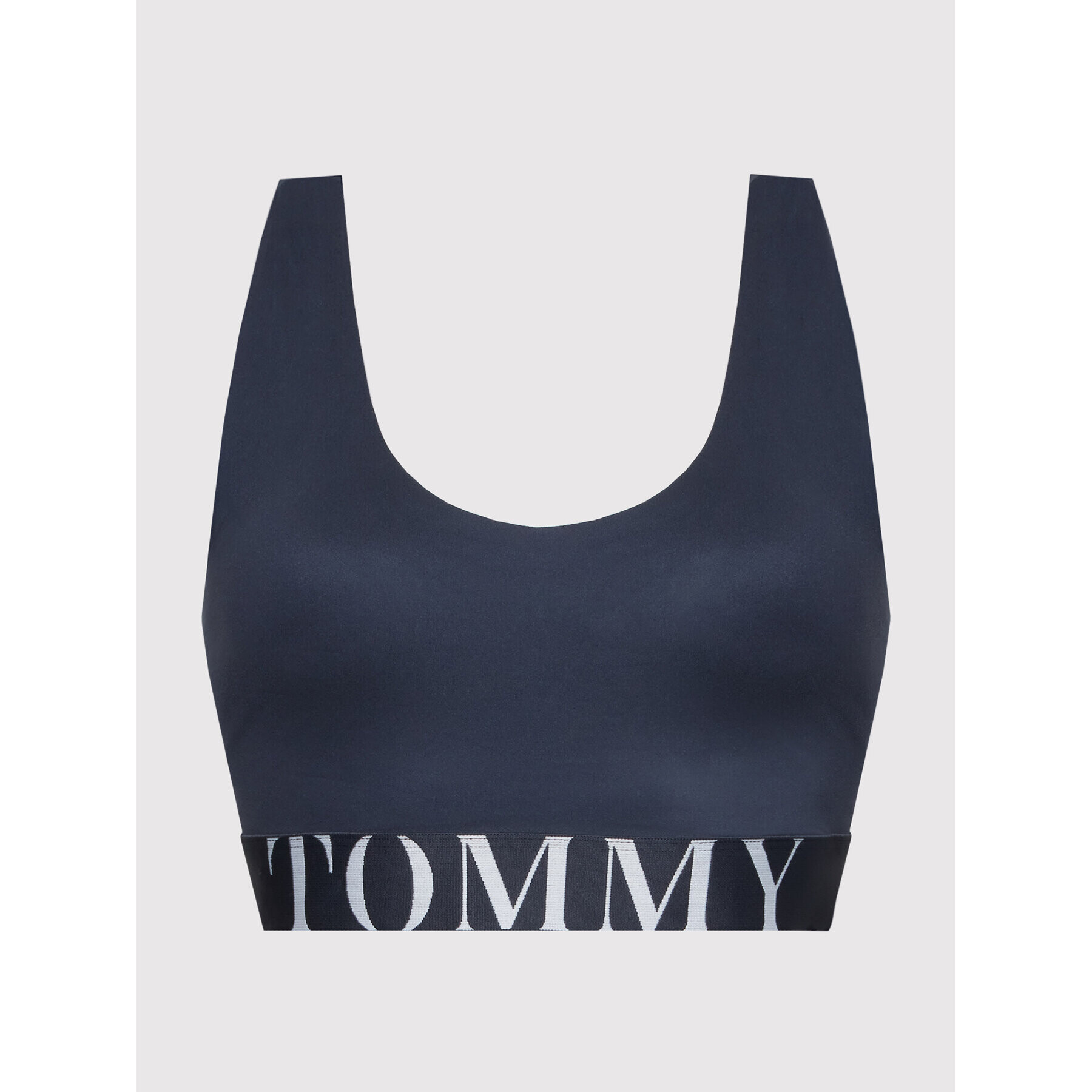 Tommy Hilfiger Сутиен-топ Logo UW0UW03172 Тъмносин - Pepit.bg