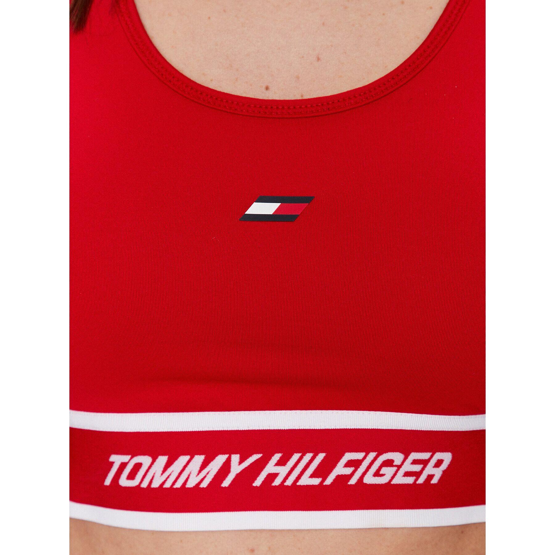 Tommy Hilfiger Сутиен-топ S10S101629 Червен - Pepit.bg
