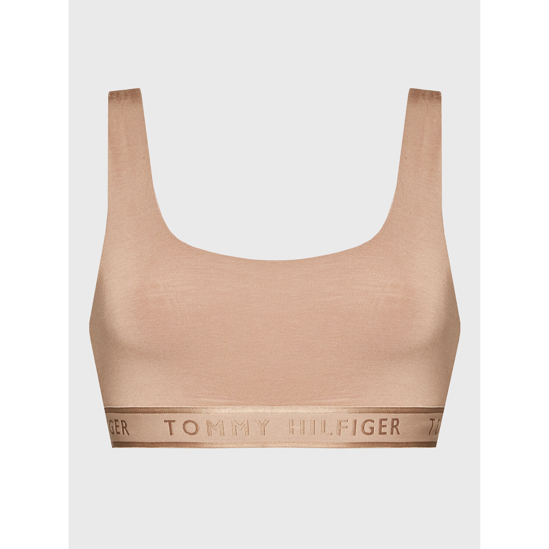 Tommy Hilfiger Сутиен-топ Unlined UW0UW03804 Бежов - Pepit.bg