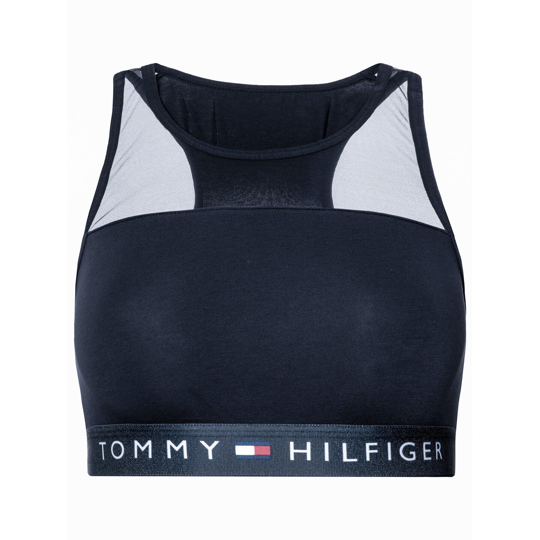 Tommy Hilfiger Сутиен-топ UW0UW00012 Тъмносин - Pepit.bg