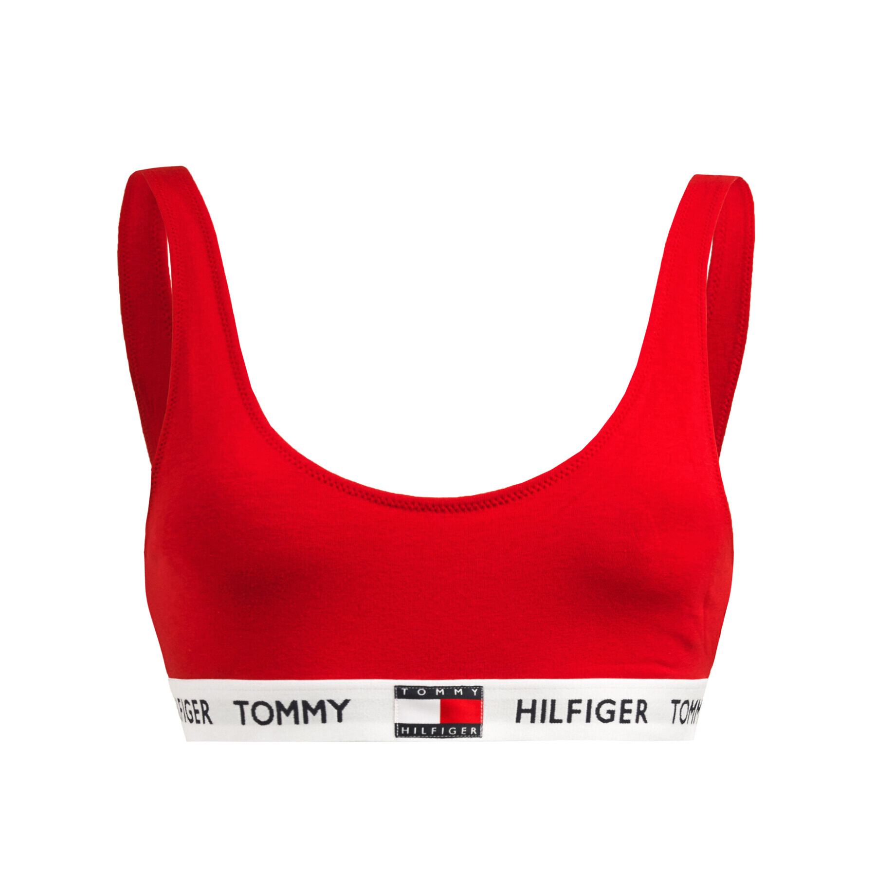 Tommy Hilfiger Сутиен-топ UW0UW02225 Червен - Pepit.bg