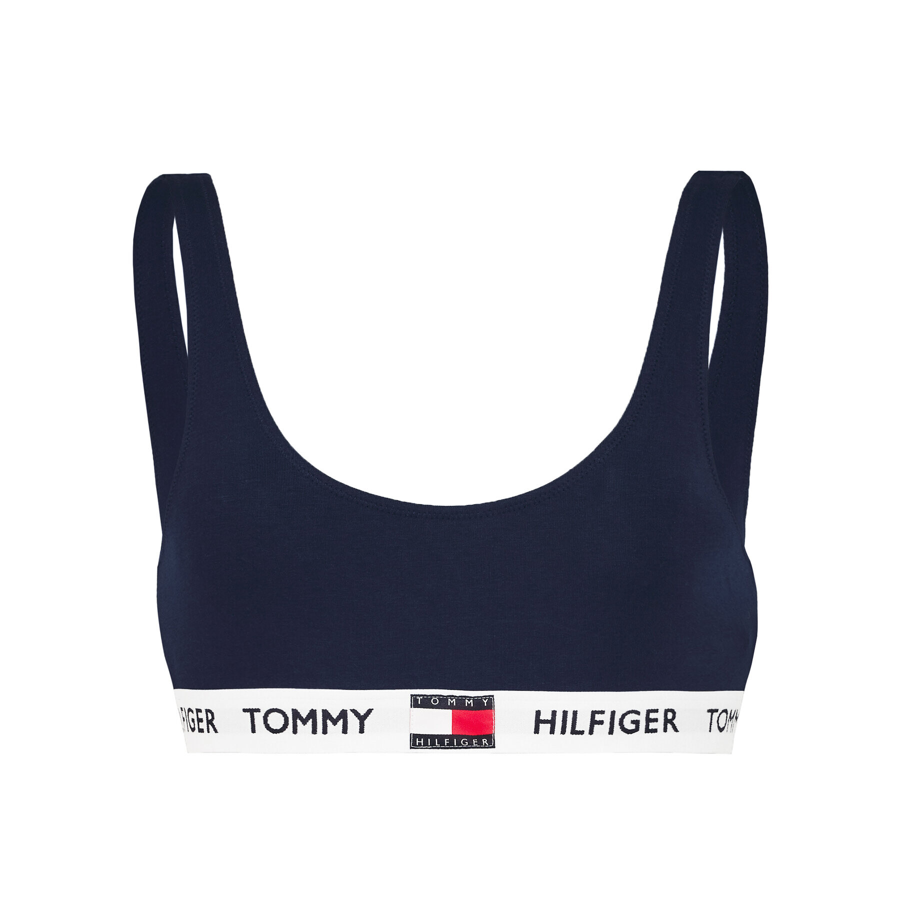 Tommy Hilfiger Сутиен-топ UW0UW02225 Тъмносин - Pepit.bg