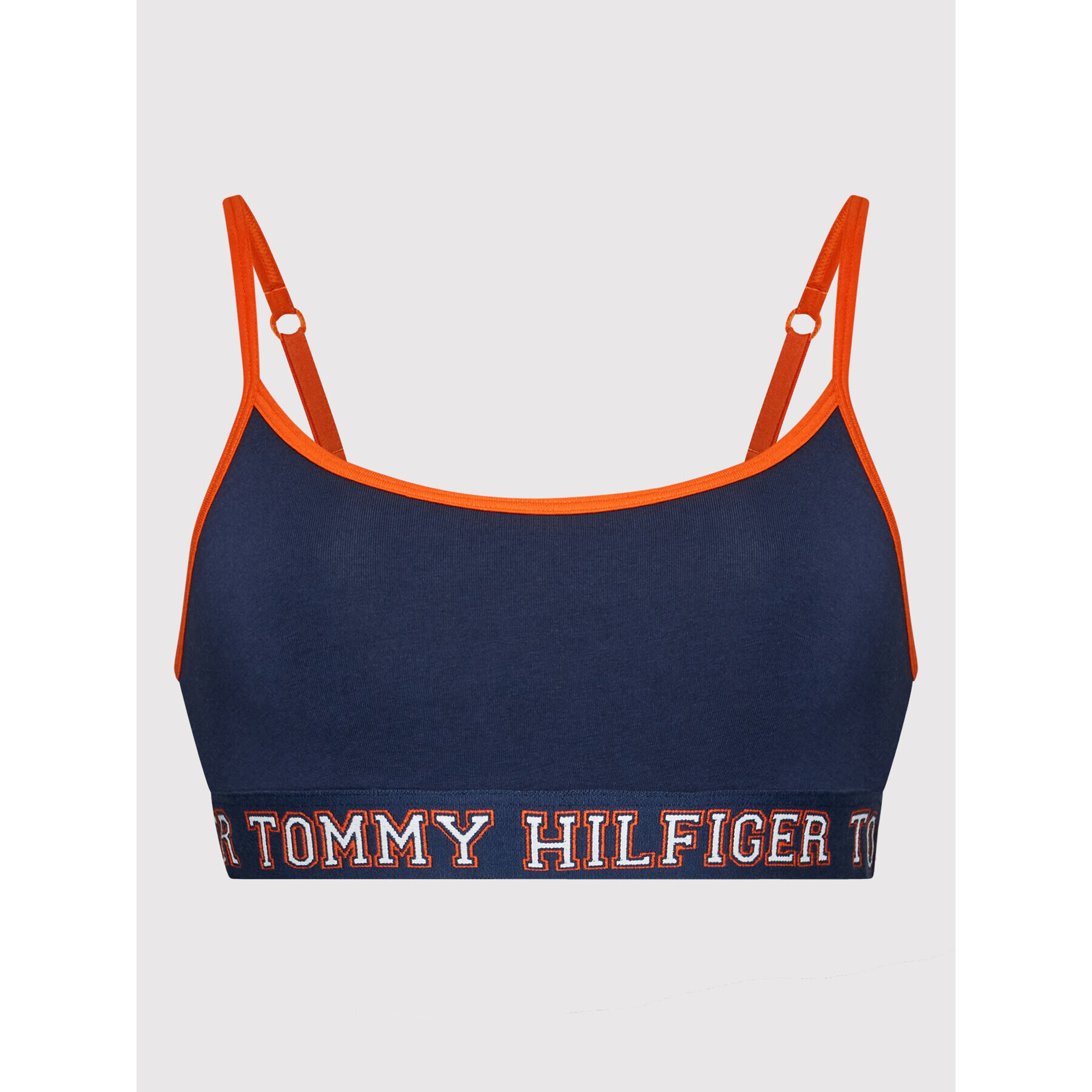 Tommy Hilfiger Сутиен-топ UW0UW03165 Тъмносин - Pepit.bg