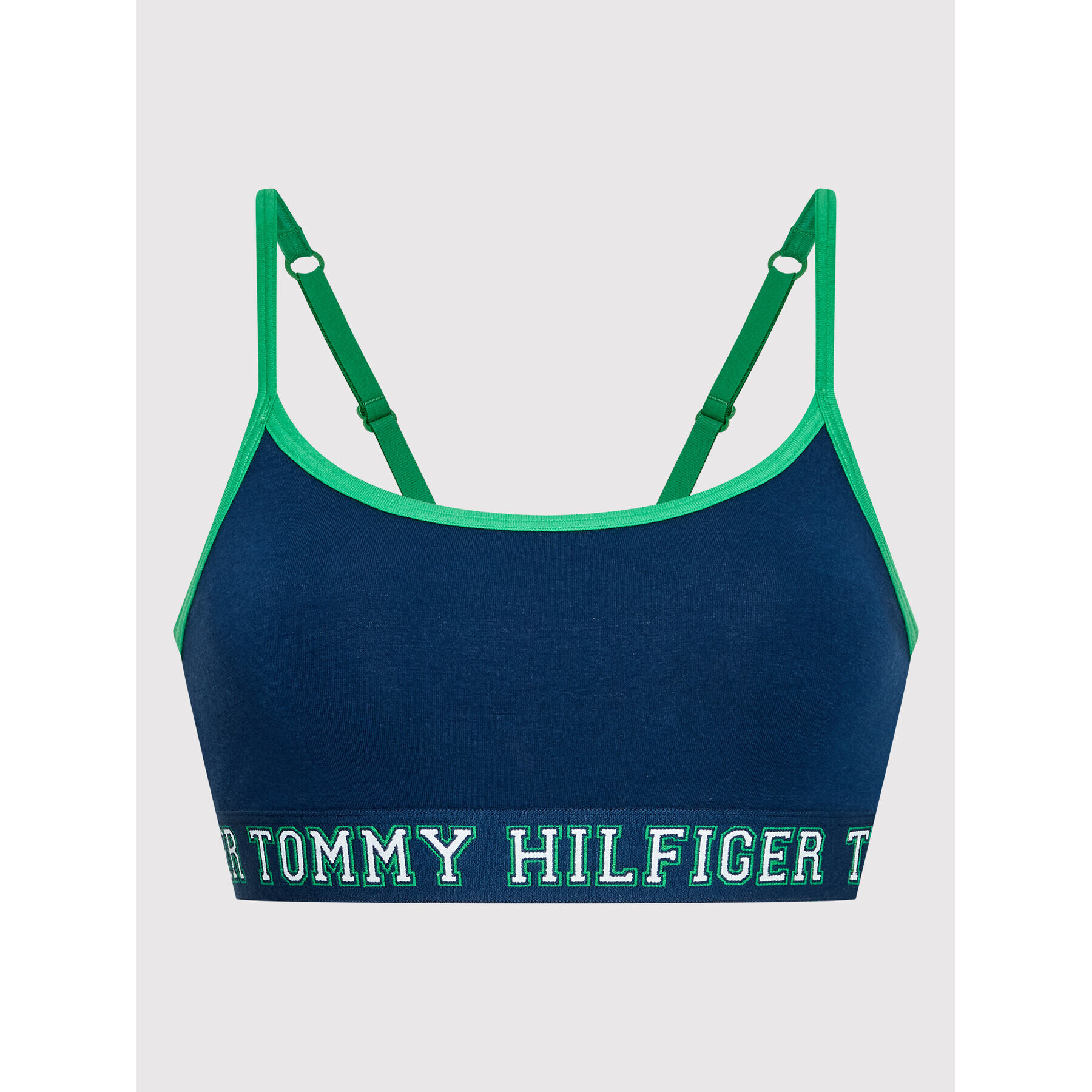 Tommy Hilfiger Сутиен-топ UW0UW03165 Тъмносин - Pepit.bg