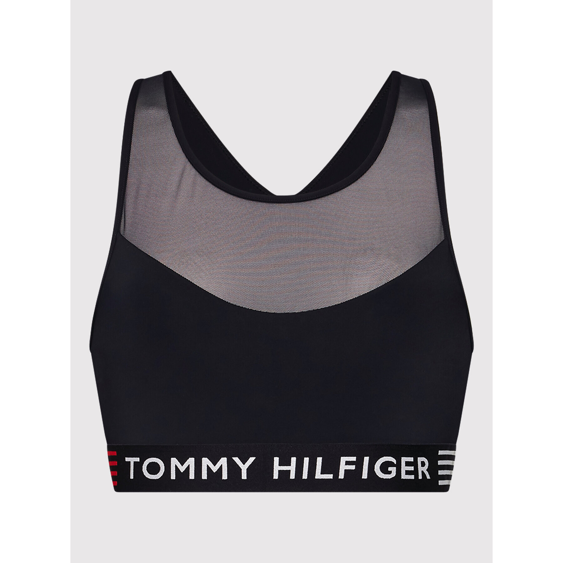 Tommy Hilfiger Сутиен-топ UW0UW03510 Тъмносин - Pepit.bg