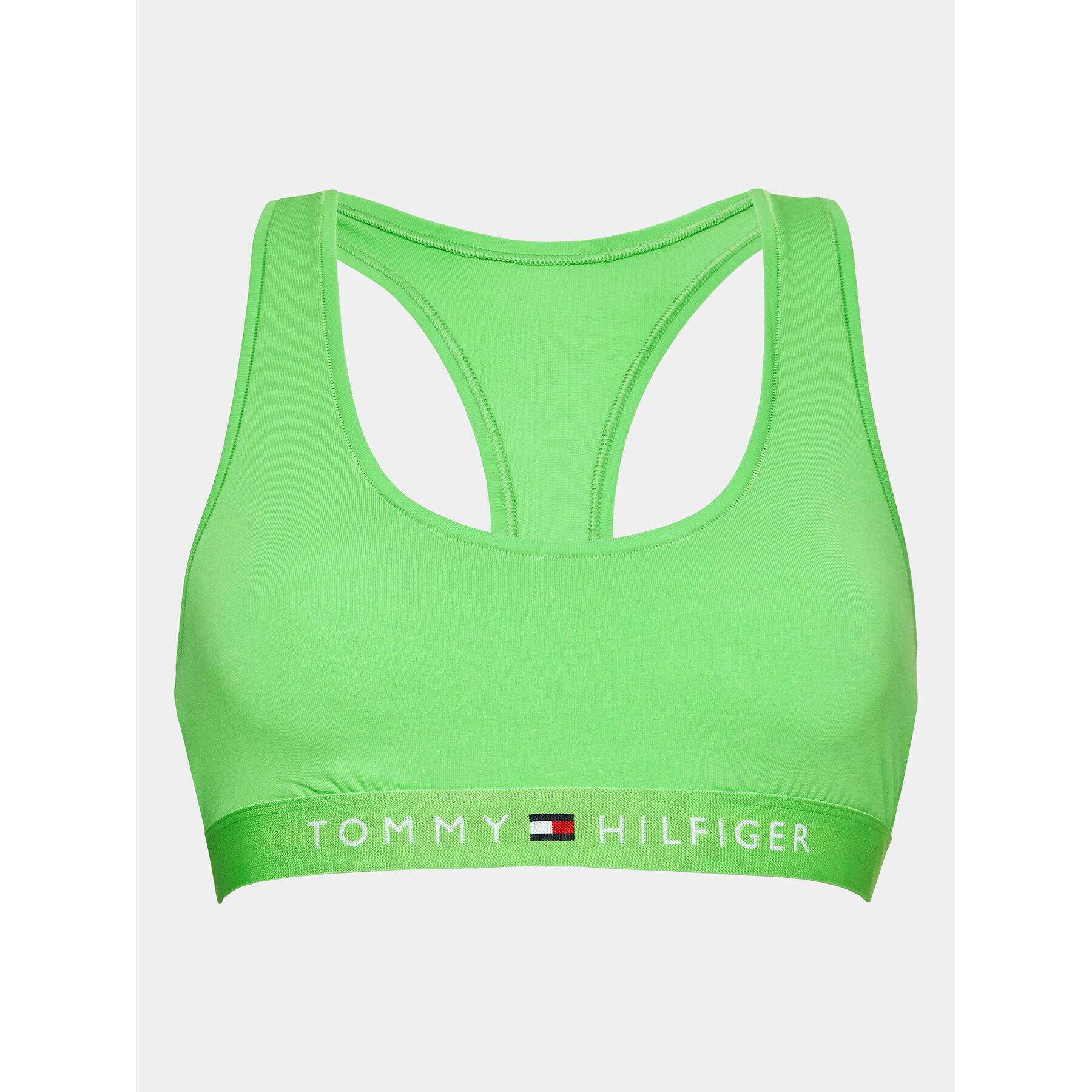 Tommy Hilfiger Сутиен-топ UW0UW04143 Зелен - Pepit.bg