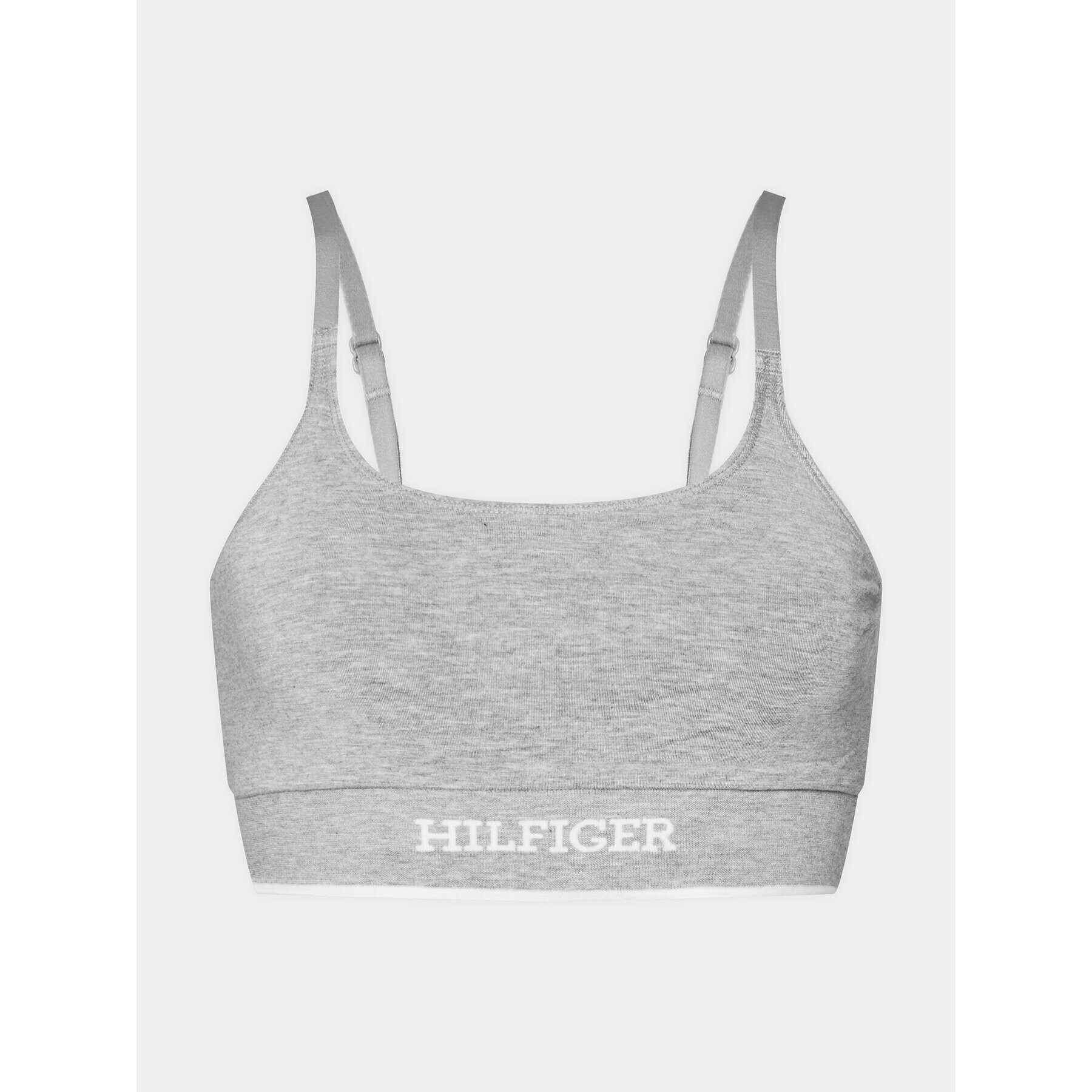 Tommy Hilfiger Сутиен-топ UW0UW04740 Сив - Pepit.bg