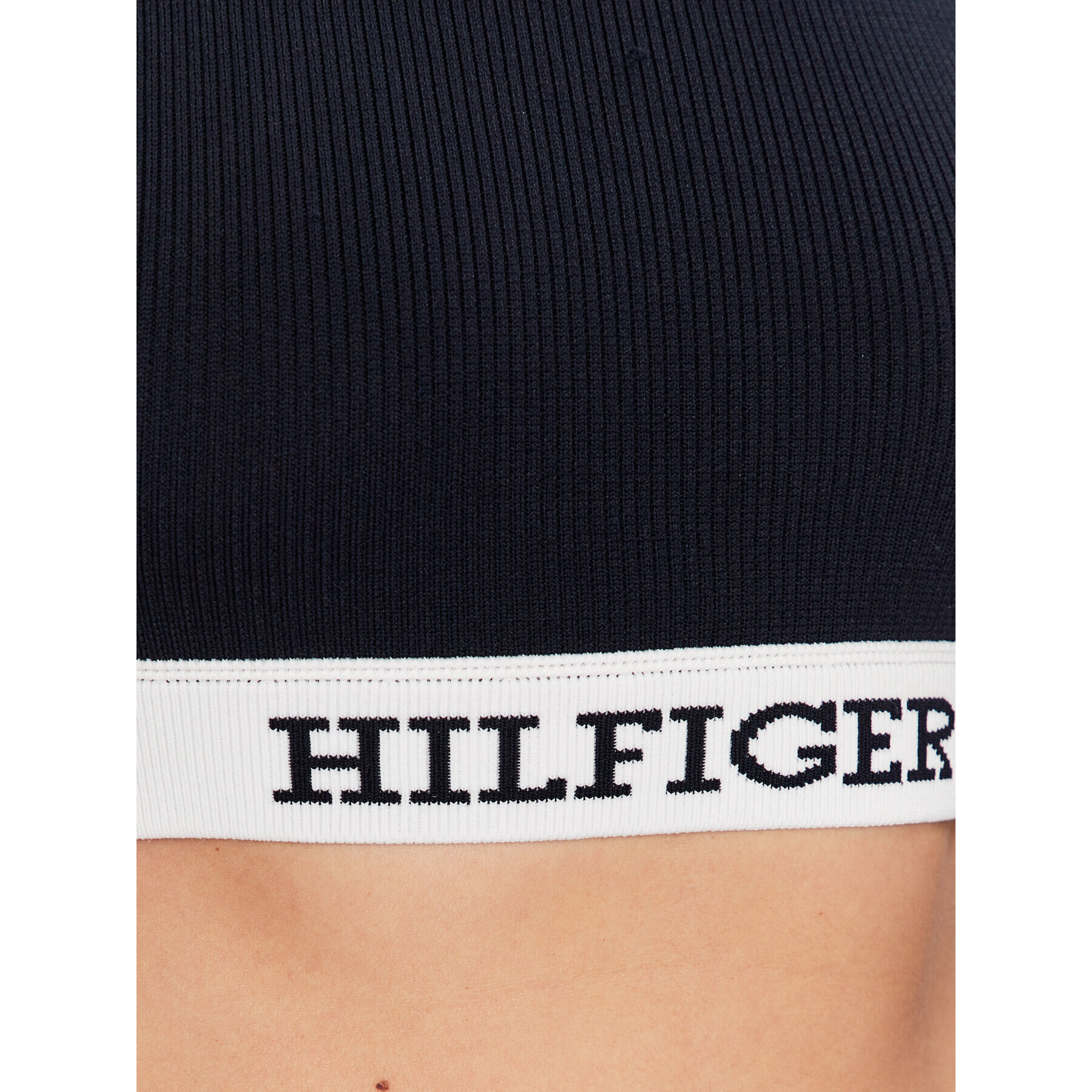 Tommy Hilfiger Сутиен-топ WW0WW39109 Тъмносин - Pepit.bg