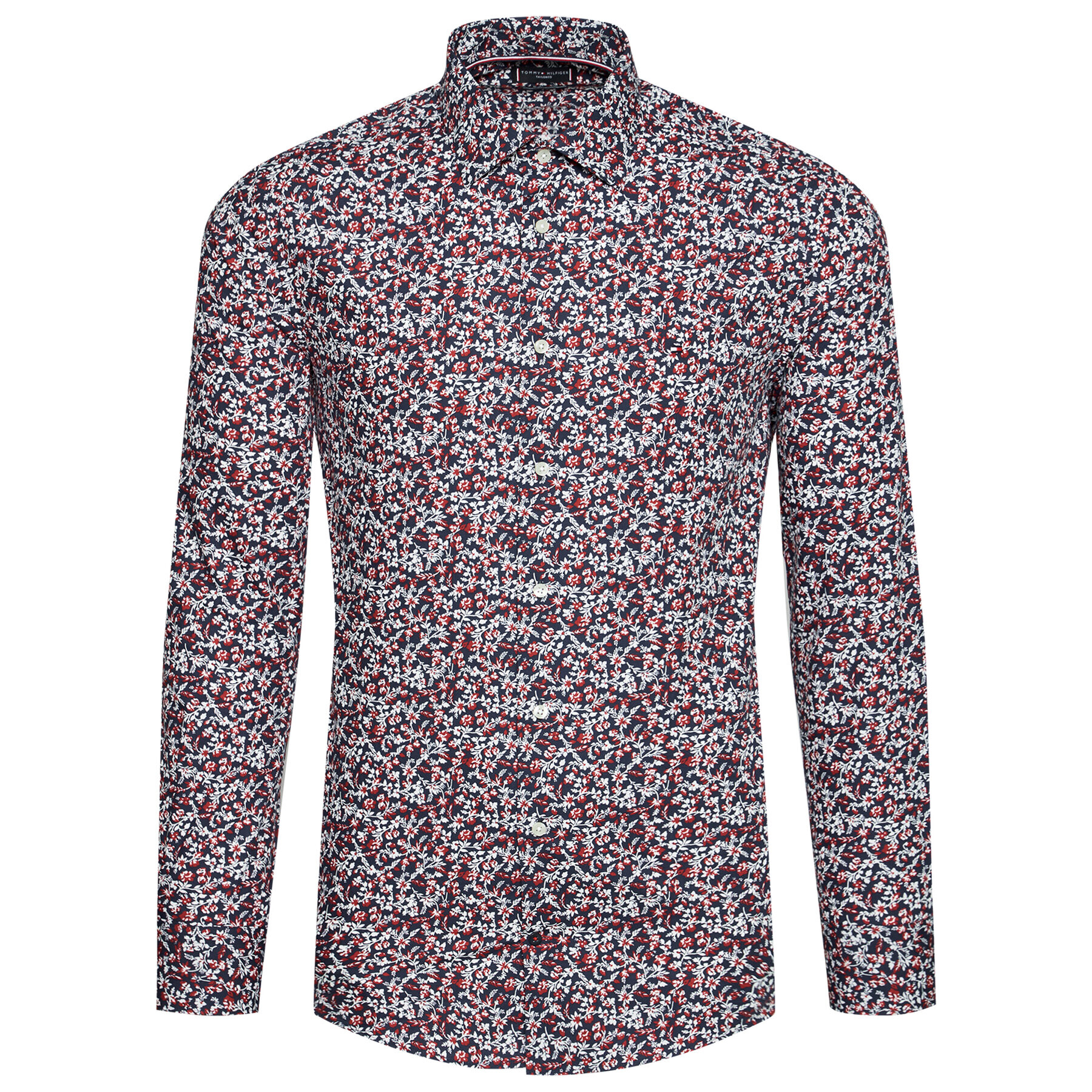 Tommy Hilfiger Tailored Риза Floral Print MW0MW16465 Цветен Regular Fit - Pepit.bg