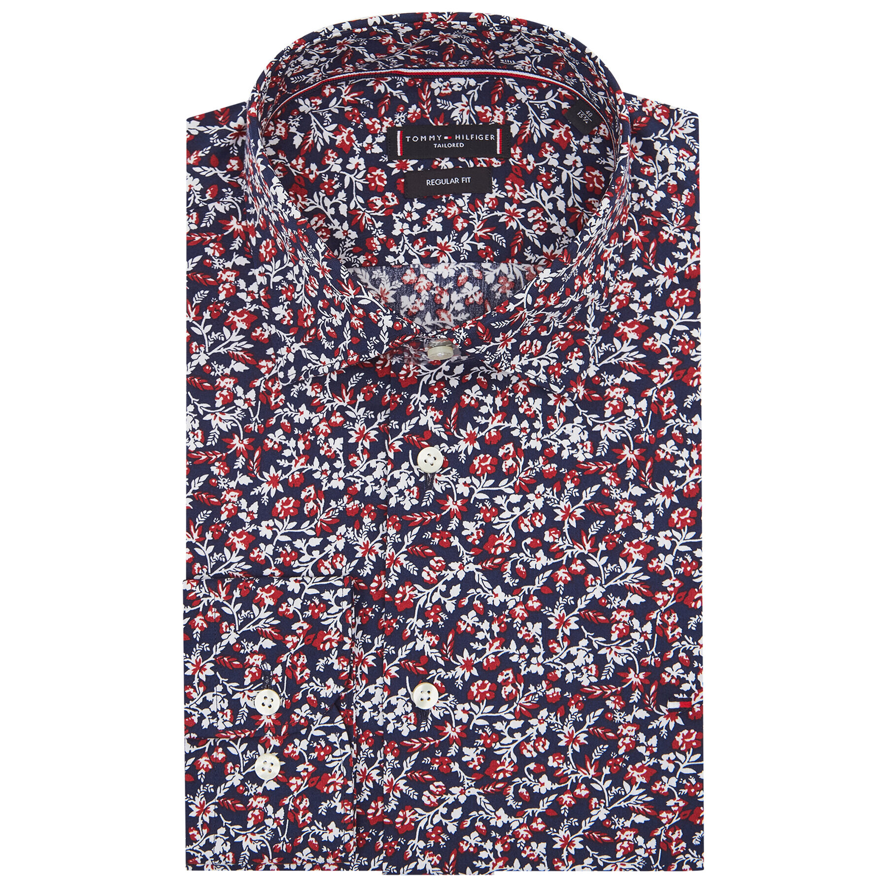 Tommy Hilfiger Tailored Риза Floral Print MW0MW16465 Цветен Regular Fit - Pepit.bg