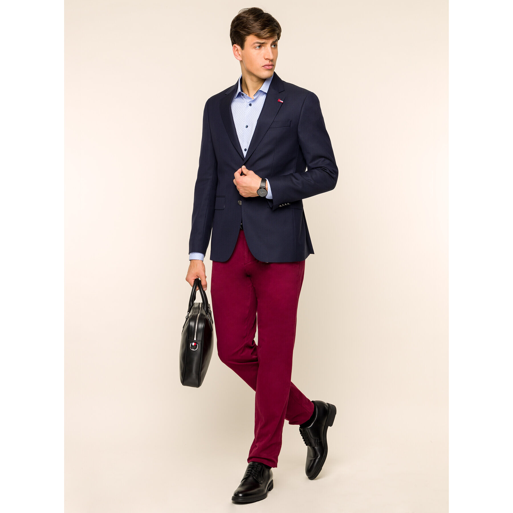 Tommy Hilfiger Tailored Сако TT0TT02201 Тъмносин Regular Fit - Pepit.bg