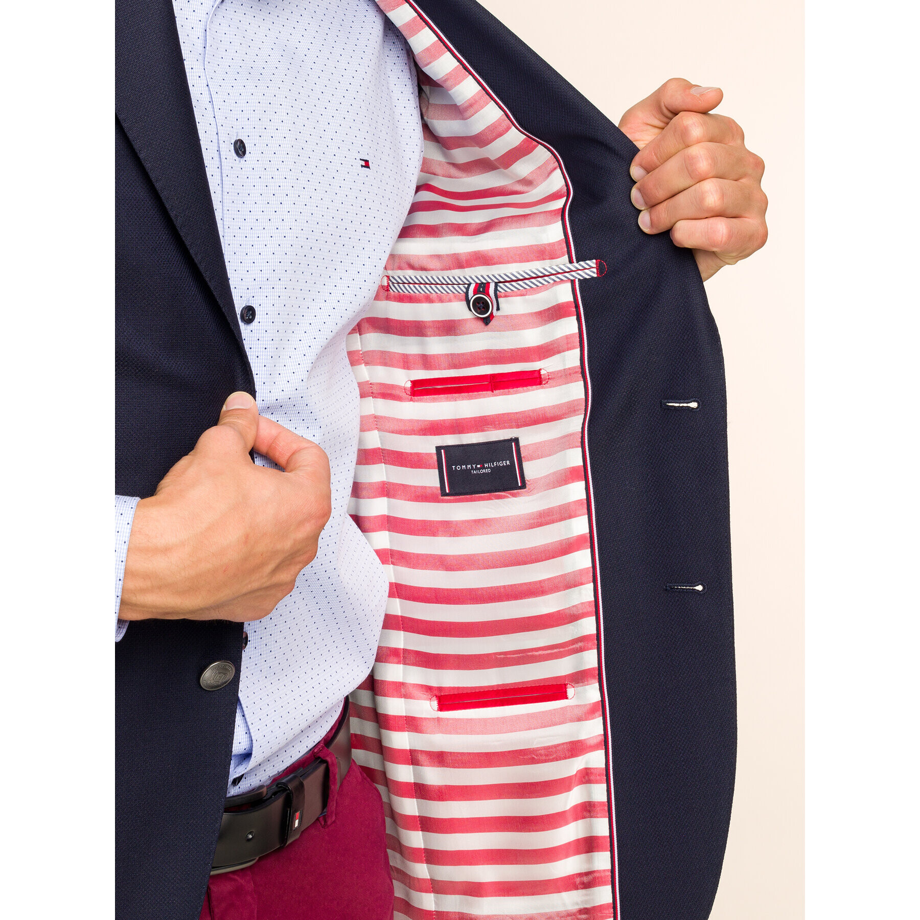 Tommy Hilfiger Tailored Сако TT0TT02201 Тъмносин Regular Fit - Pepit.bg