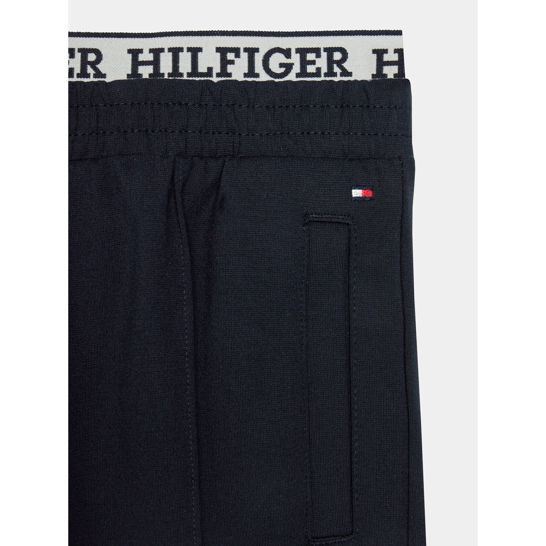 Tommy Hilfiger Текстилни панталони Monotype KG0KG07747 D Тъмносин Regular Fit - Pepit.bg