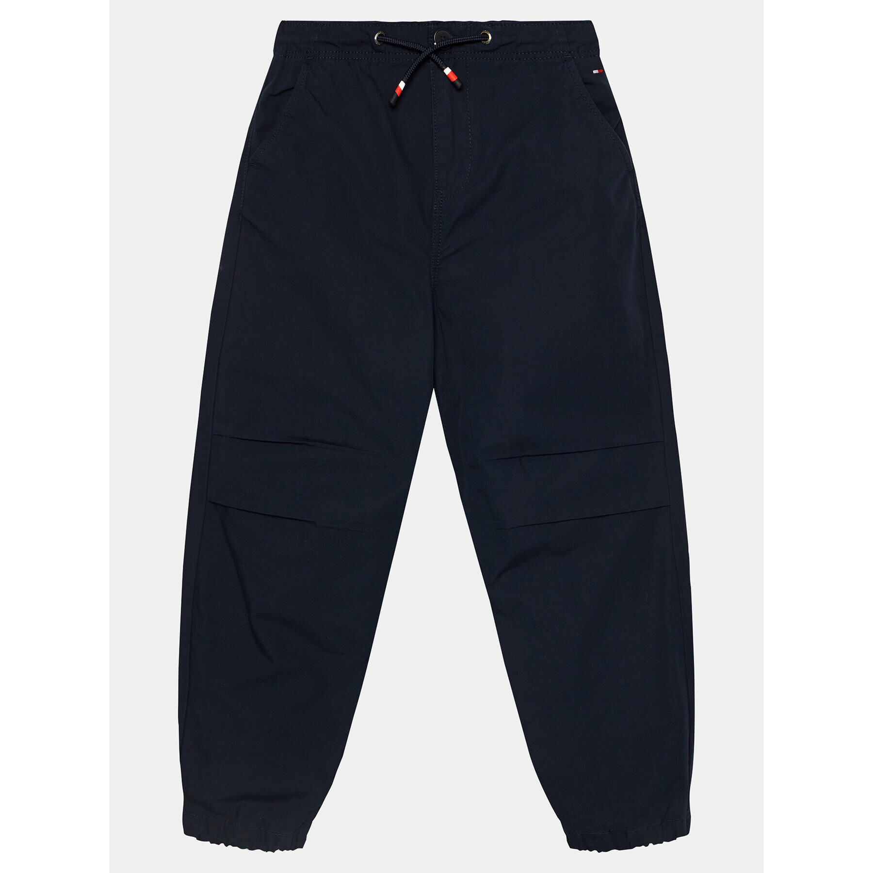 Tommy Hilfiger Текстилни панталони Woven Wide Pants KB0KB08703 Син Regular Fit - Pepit.bg