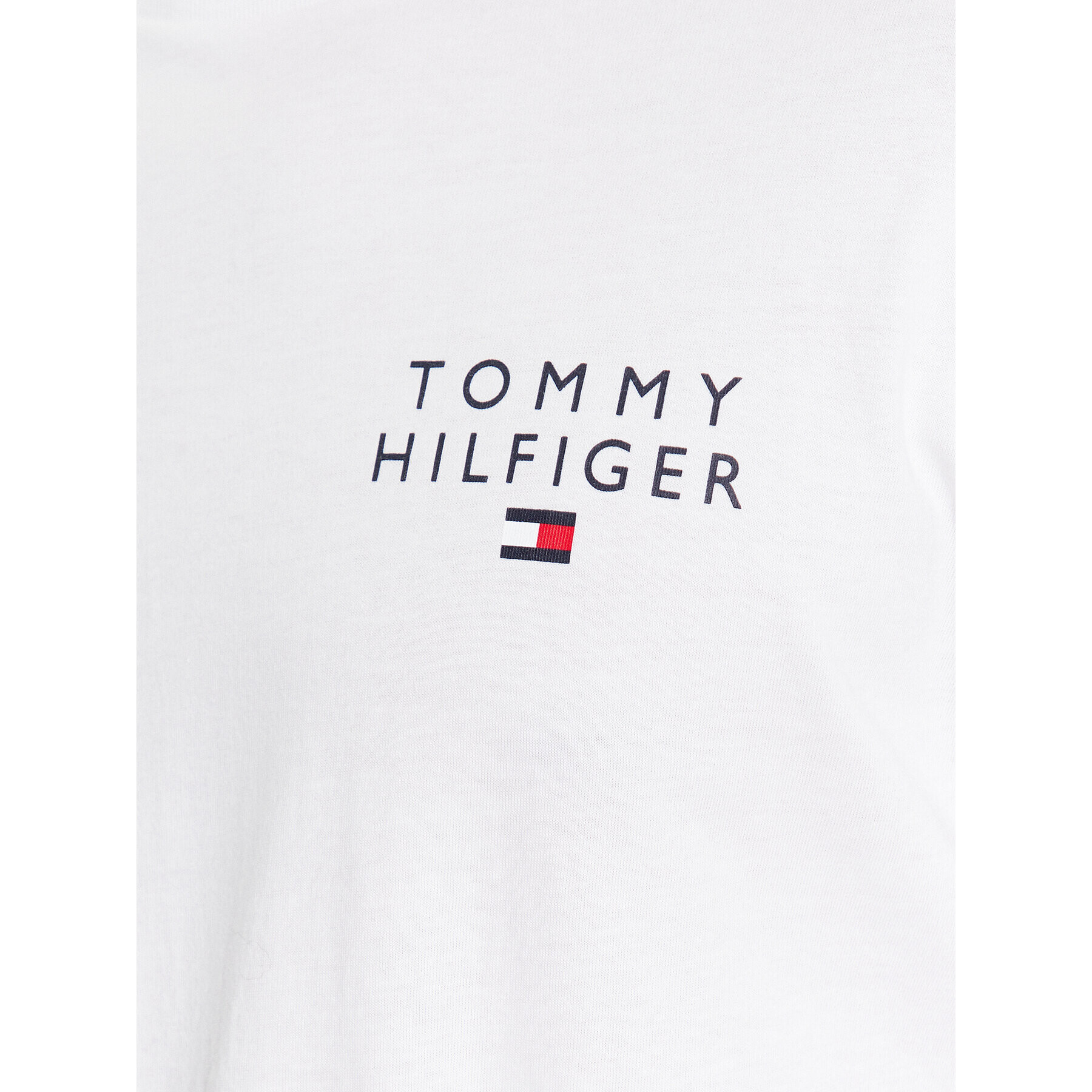 Tommy Hilfiger Тениска с дълъг ръкав UM0UM02984 Бял Regular Fit - Pepit.bg