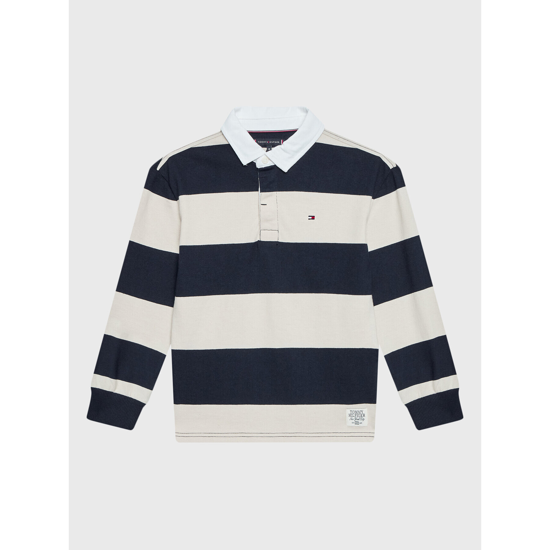 Tommy Hilfiger Тениска с яка и копчета Rugby KB0KB07844 D Цветен Regular Fit - Pepit.bg