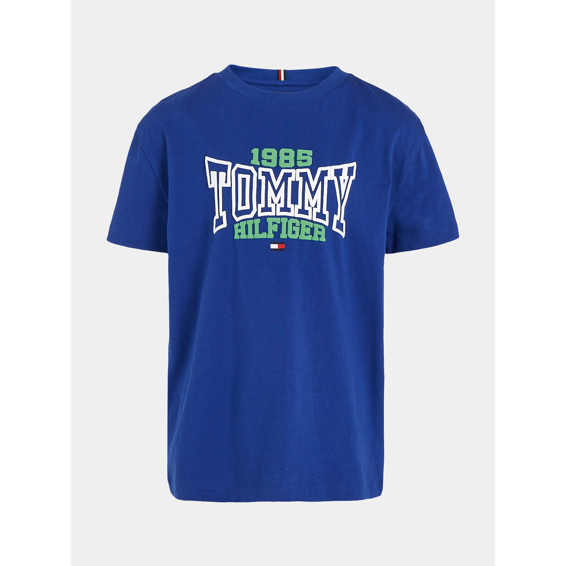 Tommy Hilfiger Тишърт 1985 KB0KB08323 Син Regular Fit - Pepit.bg