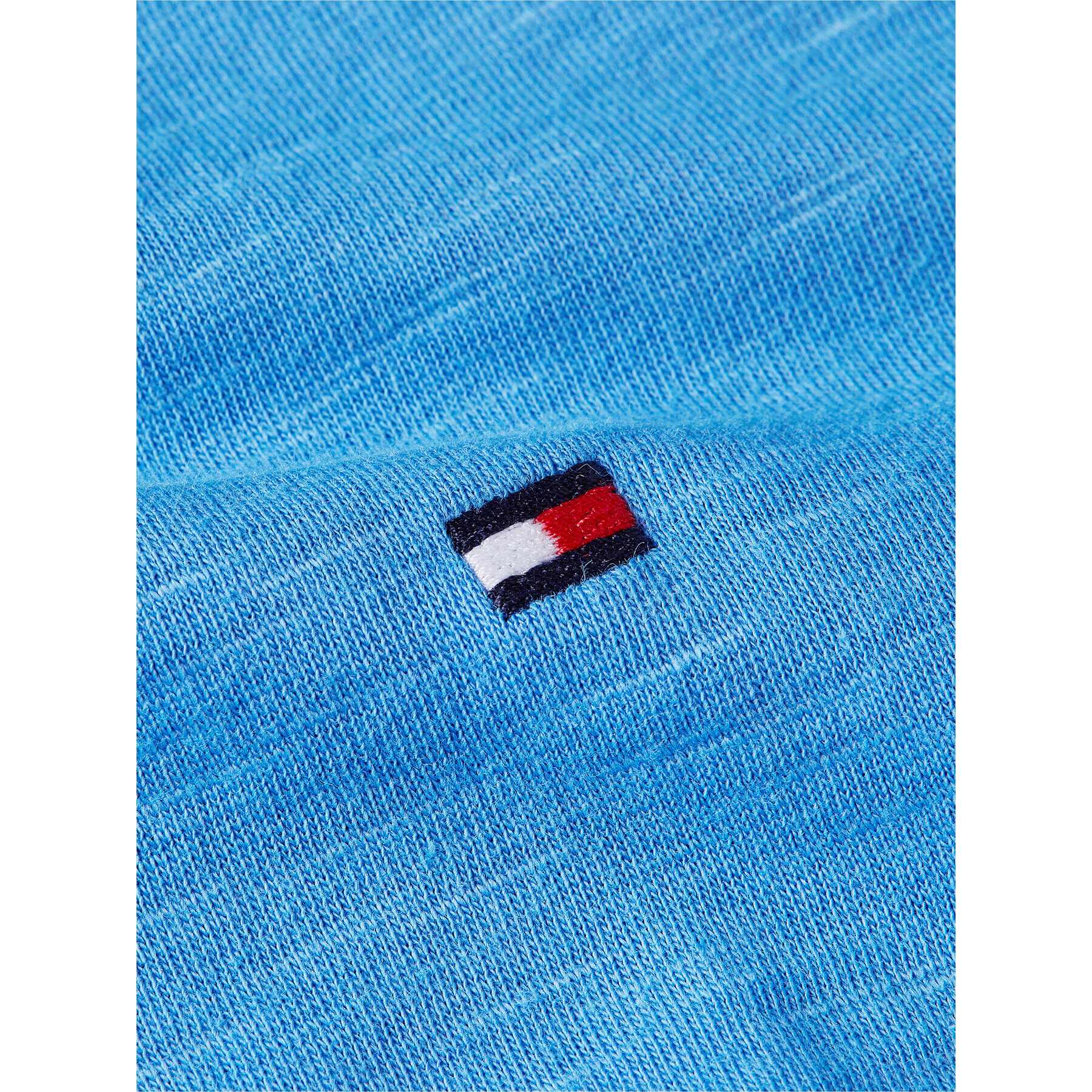 Tommy Hilfiger Тишърт 1985 WW0WW37857 Син Slim Fit - Pepit.bg