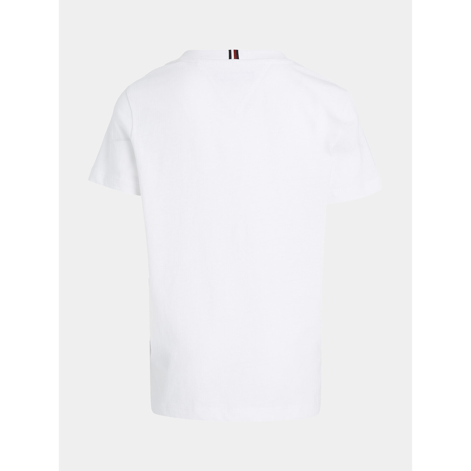 Tommy Hilfiger Тишърт Arched KB0KB08333 D Бял Regular Fit - Pepit.bg