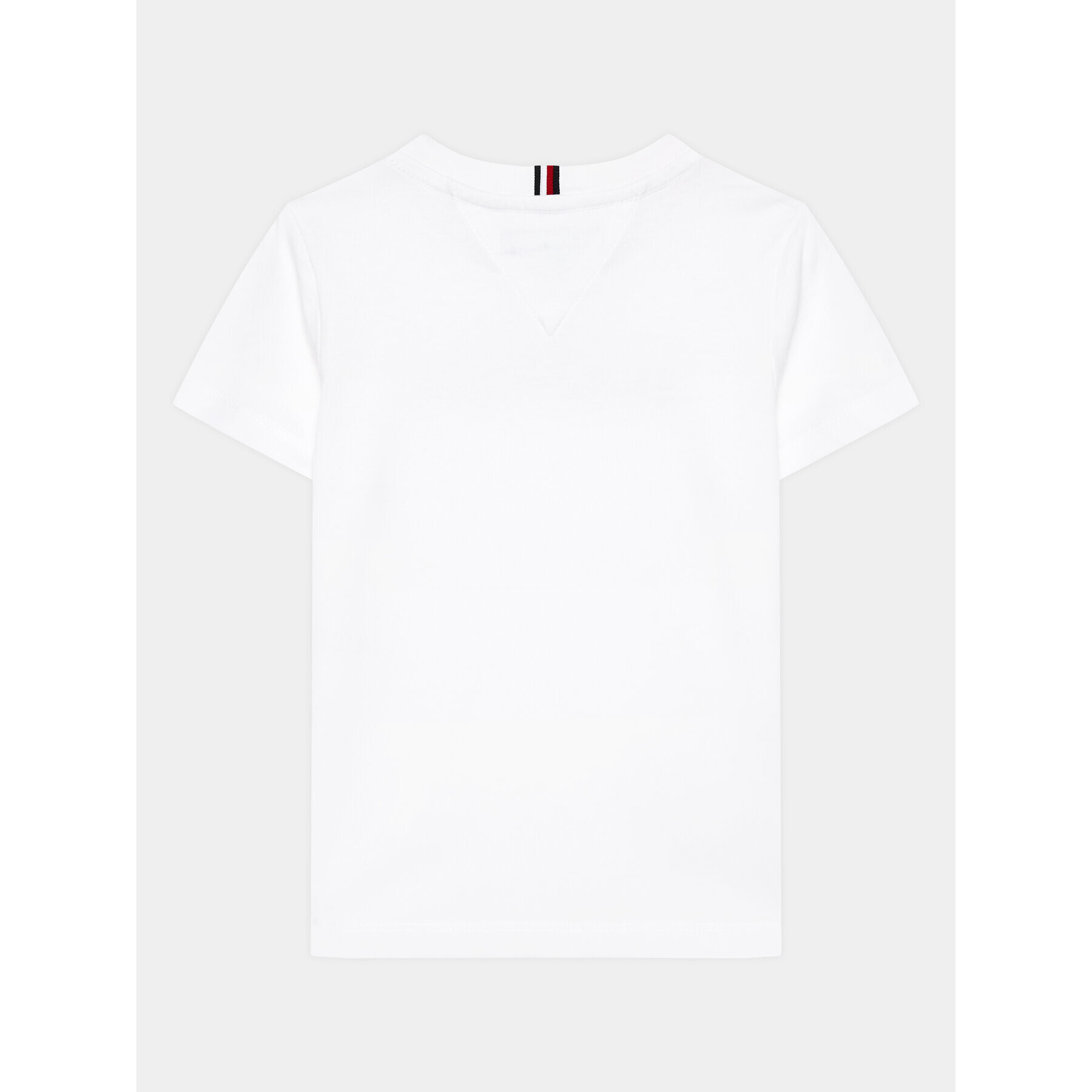 Tommy Hilfiger Тишърт Arched KB0KB08333 D Бял Regular Fit - Pepit.bg