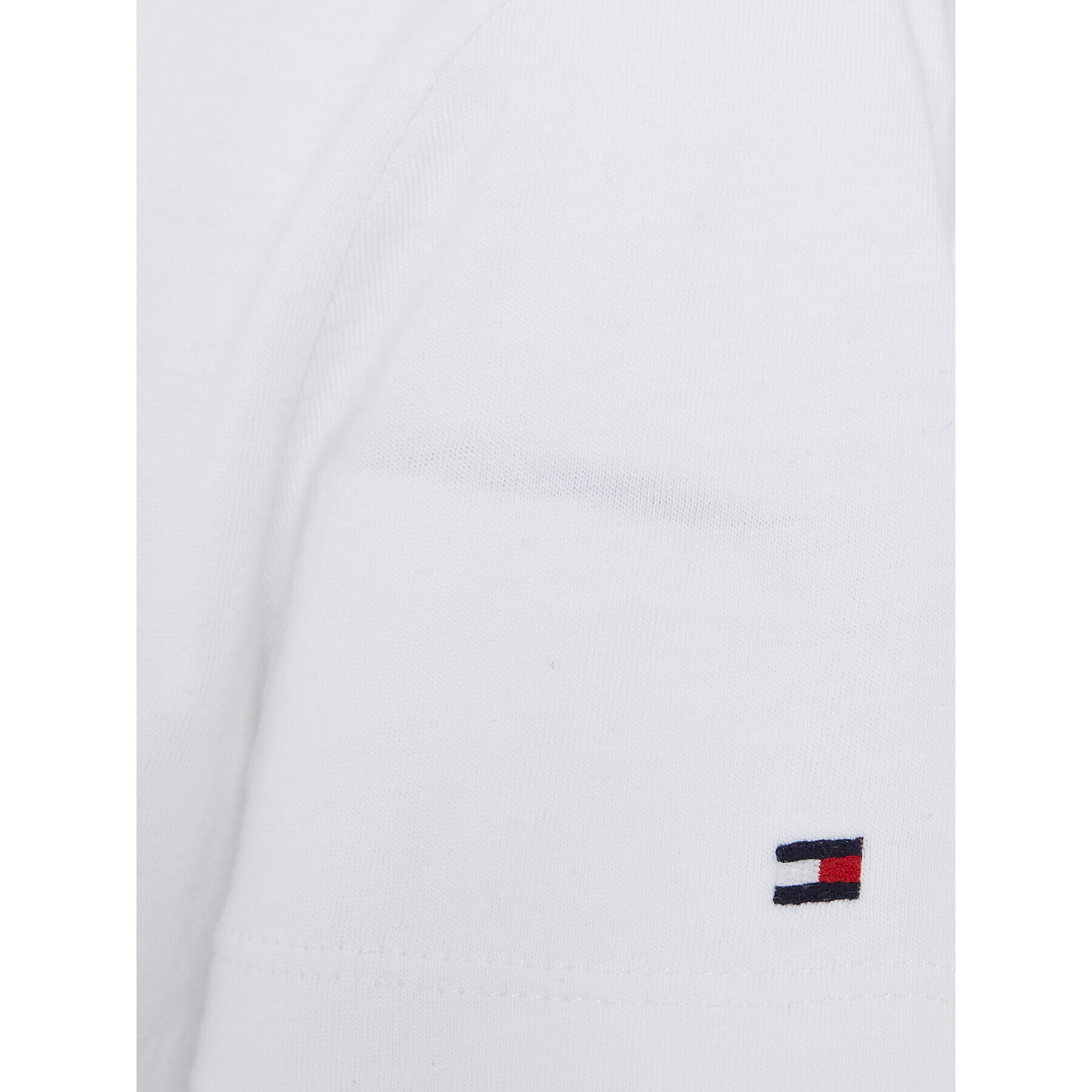 Tommy Hilfiger Тишърт Arched KB0KB08333 D Бял Regular Fit - Pepit.bg