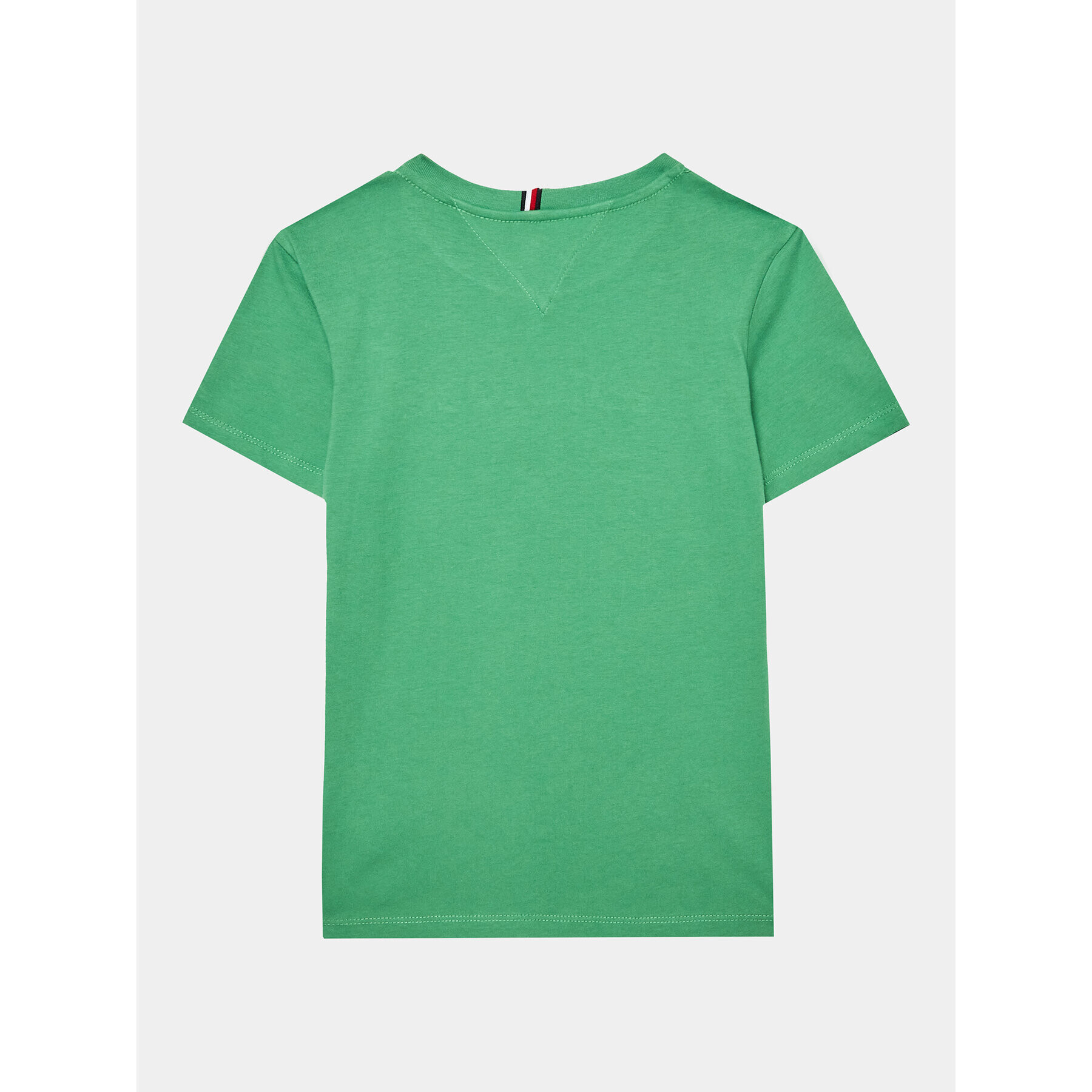 Tommy Hilfiger Тишърт Arched KB0KB08333 D Зелен Regular Fit - Pepit.bg