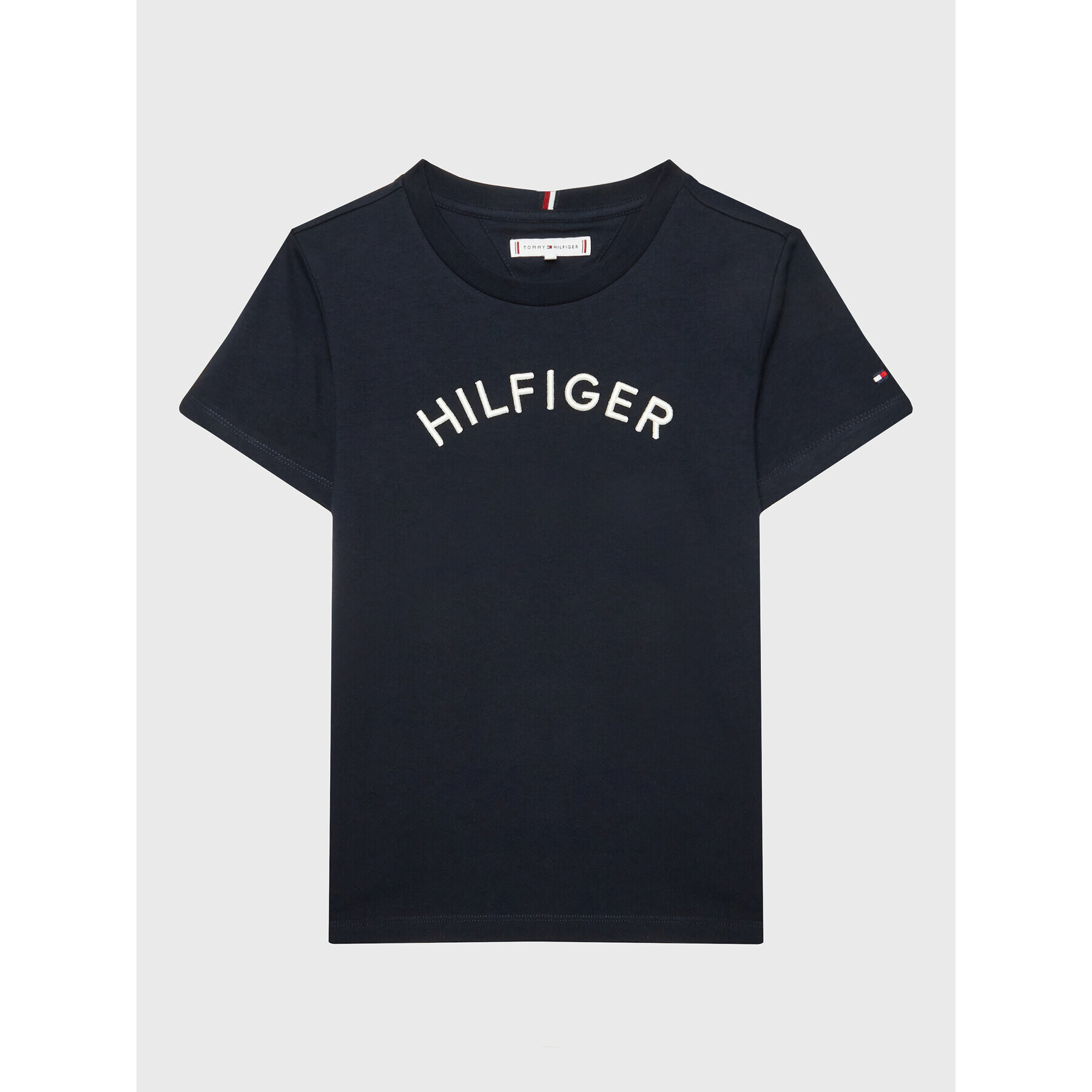 Tommy Hilfiger Тишърт Arched KS0KS00401 D Тъмносин Regular Fit - Pepit.bg