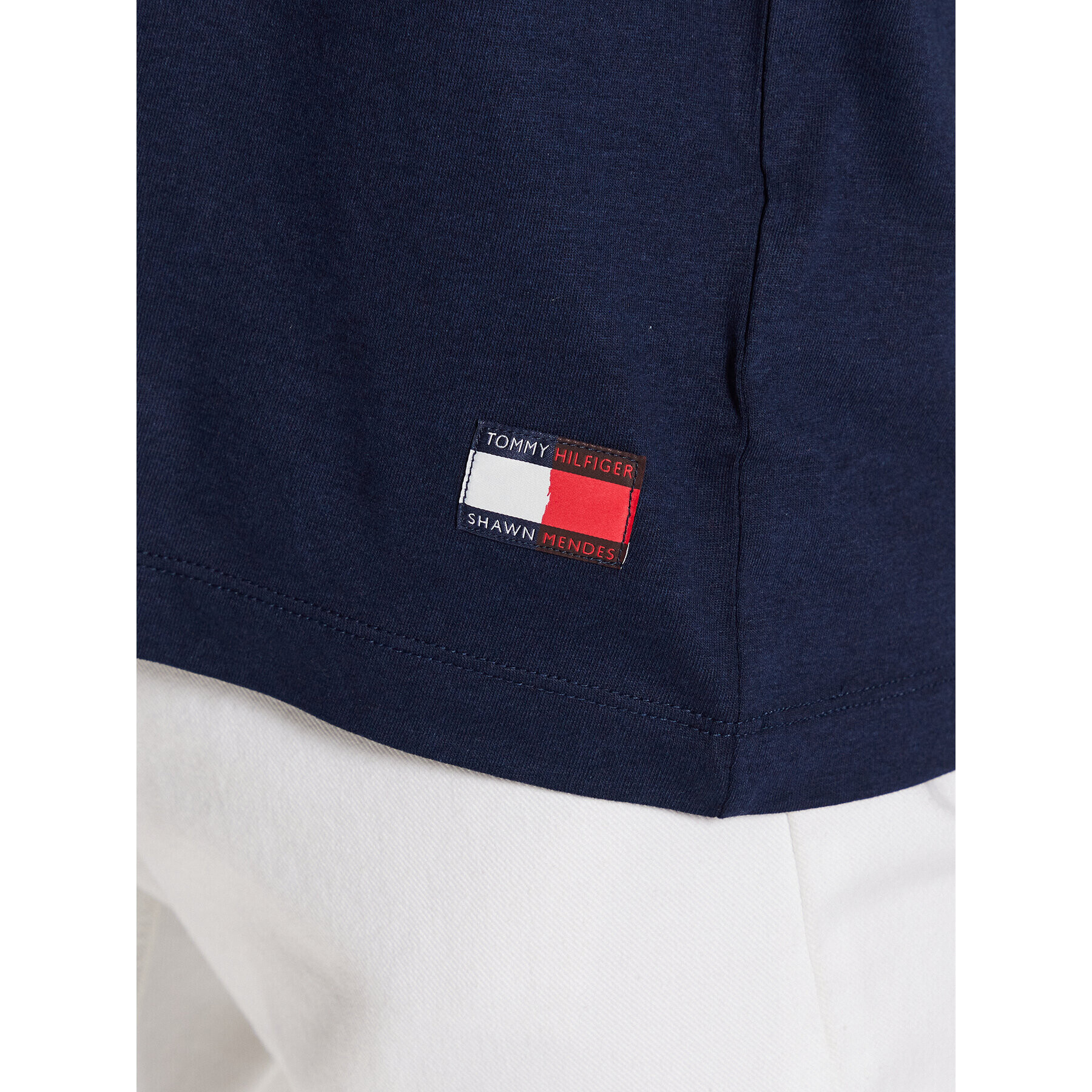 Tommy Hilfiger Тишърт Archive MW0MW31189 Тъмносин Relaxed Fit - Pepit.bg