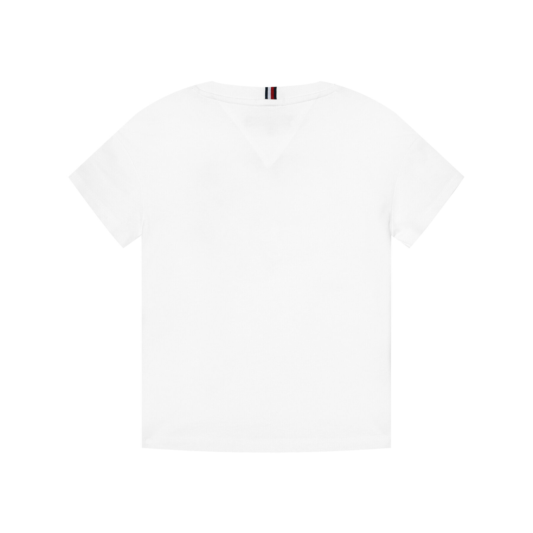 Tommy Hilfiger Тишърт Artwork KB0KB06519 D Бял Regular Fit - Pepit.bg