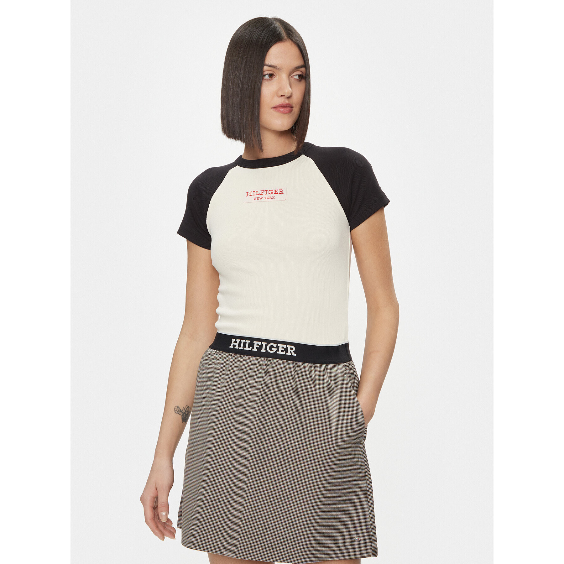 Tommy Hilfiger Тишърт Baseball WW0WW40585 Бежов Regular Fit - Pepit.bg