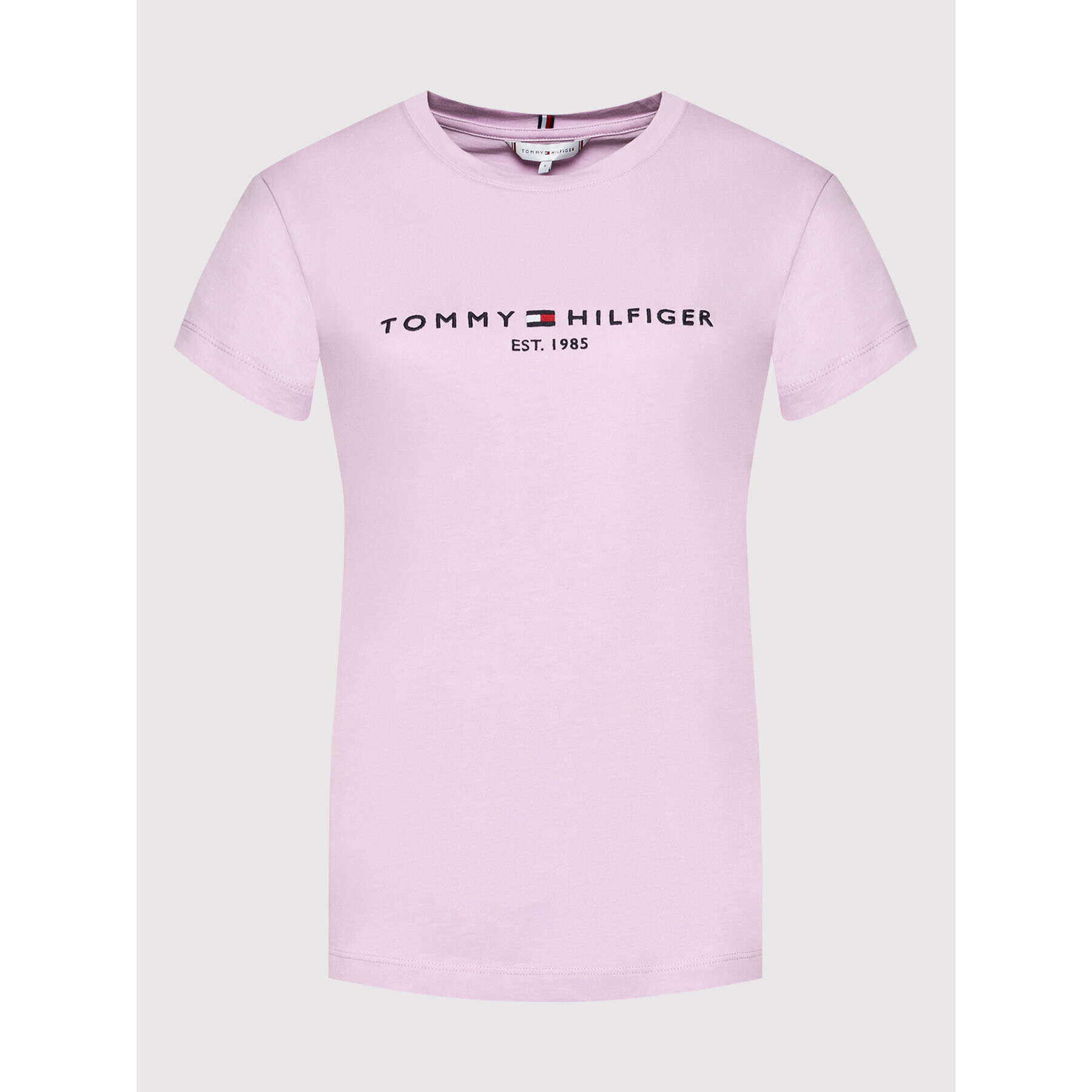 Tommy Hilfiger Тишърт C-Nk Tee WW0WW28681 Виолетов Regular Fit - Pepit.bg