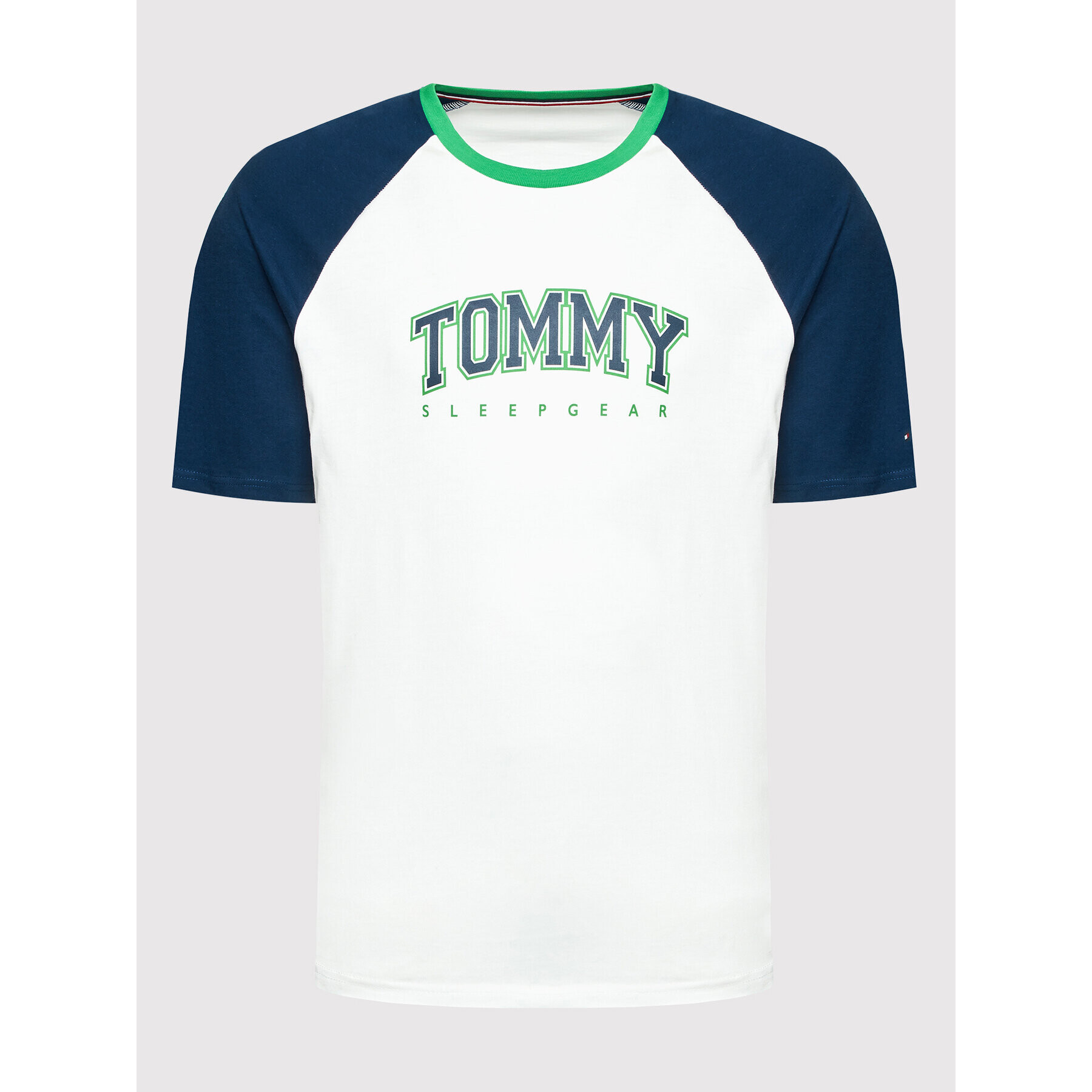 Tommy Hilfiger Тишърт Cn Ss Tee Logo UM0UM02351 Бял Regular Fit - Pepit.bg