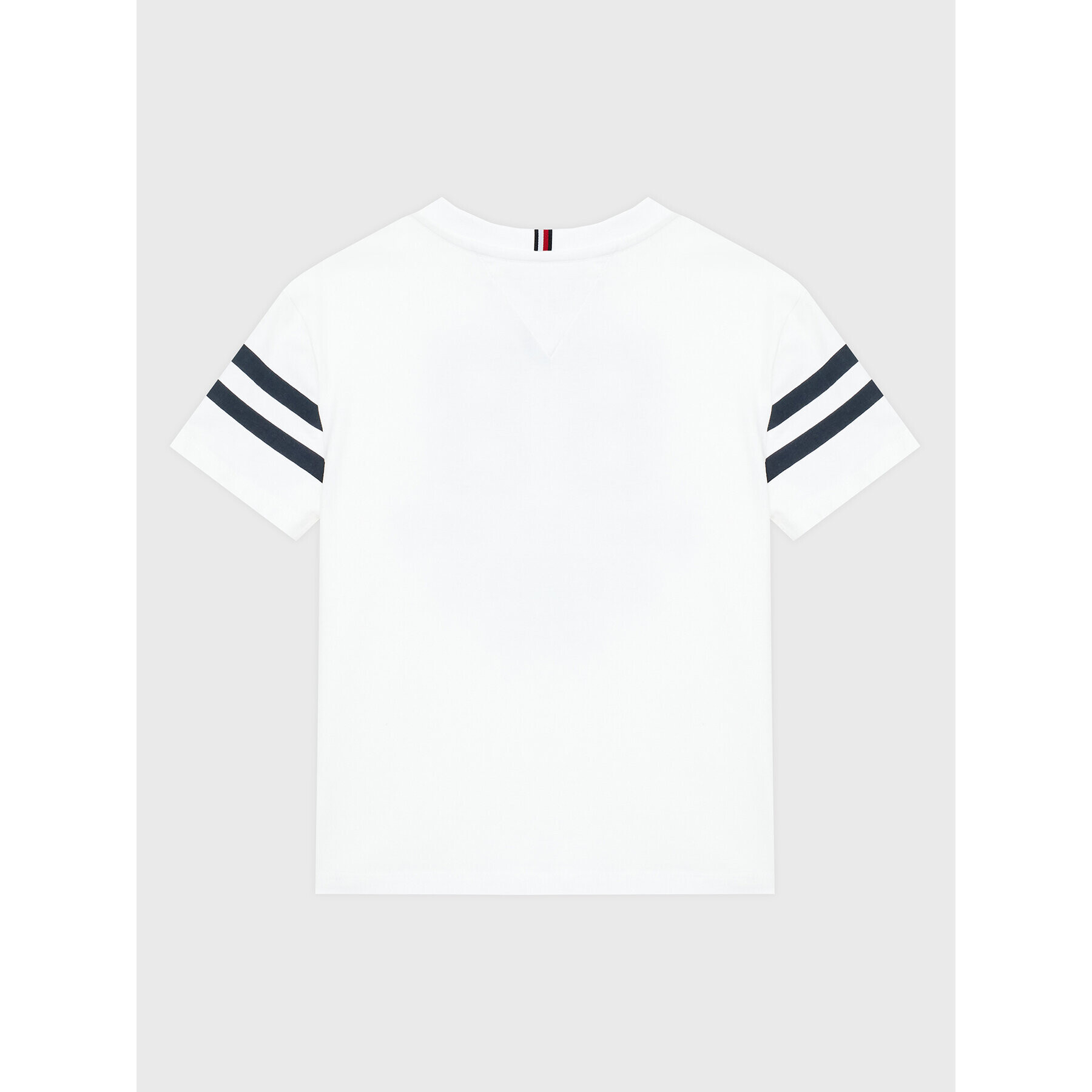 Tommy Hilfiger Тишърт Collegiate KB0KB08023 D Бял Regular Fit - Pepit.bg