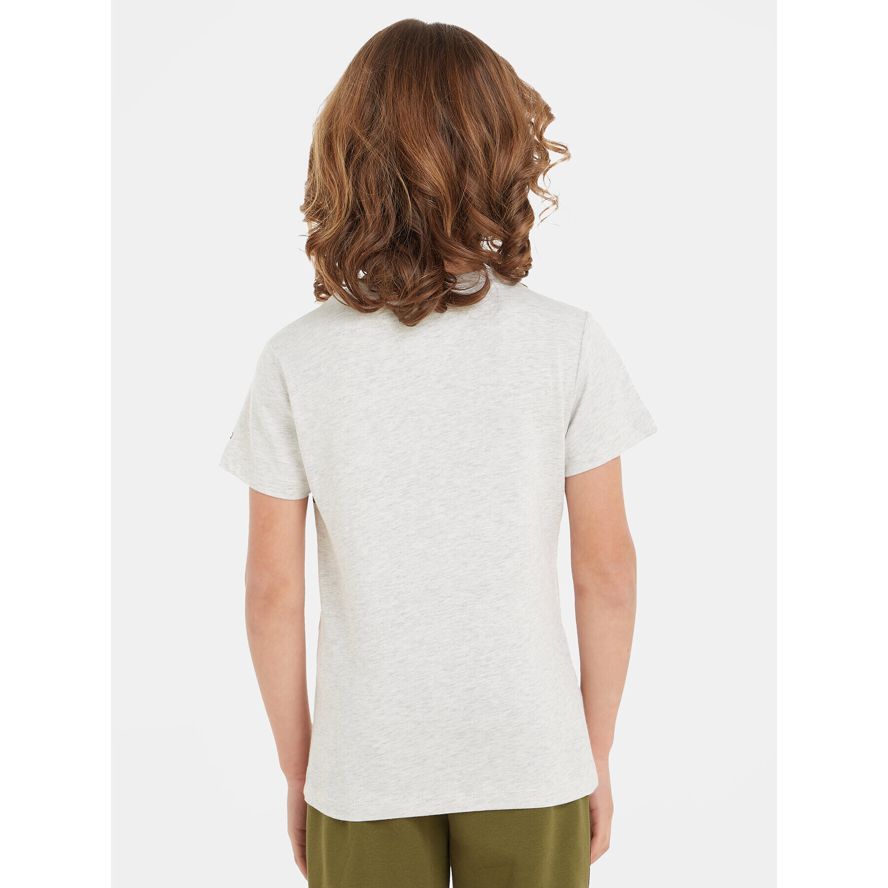 Tommy Hilfiger Тишърт Colorblock KB0KB08552 M Сив Regular Fit - Pepit.bg