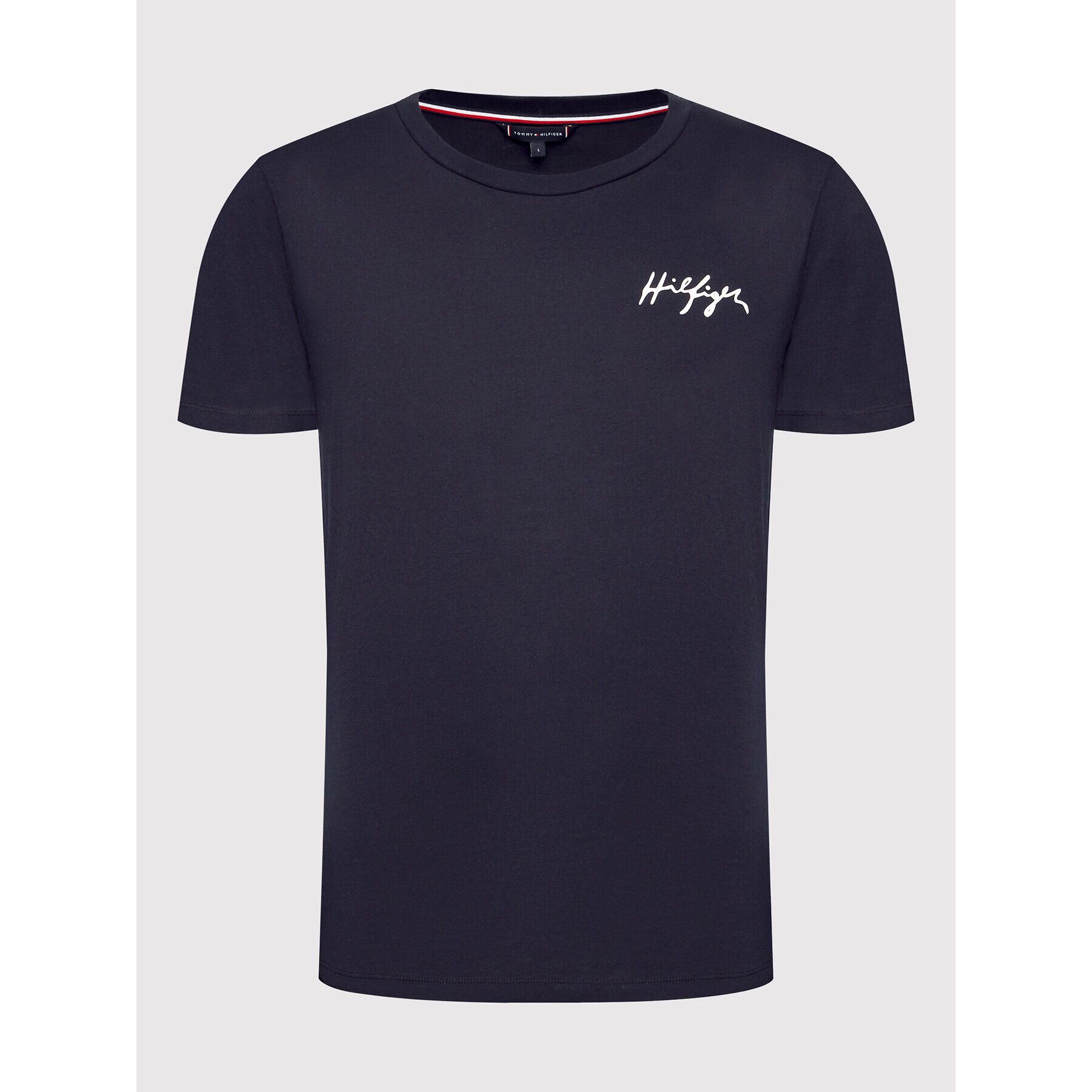 Tommy Hilfiger Тишърт Crew Neck UM0UM02314 Тъмносин Regular Fit - Pepit.bg