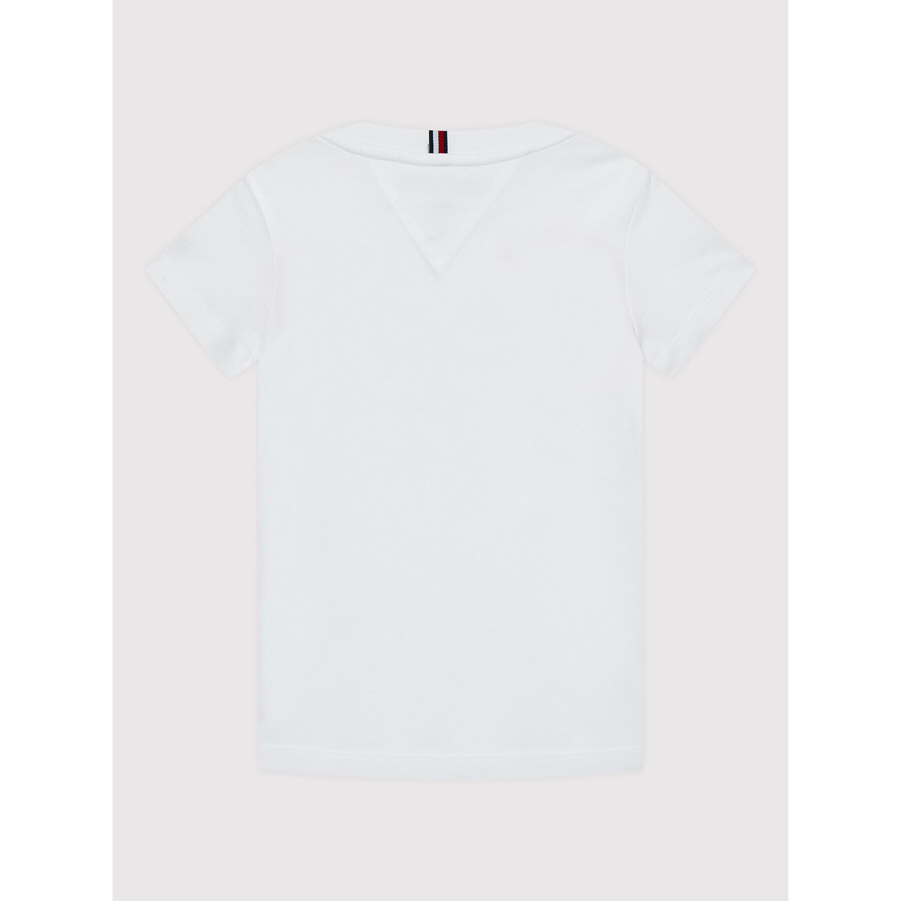 Tommy Hilfiger Тишърт Essential Colorblock KB0KB07279 D Бял Regular Fit - Pepit.bg
