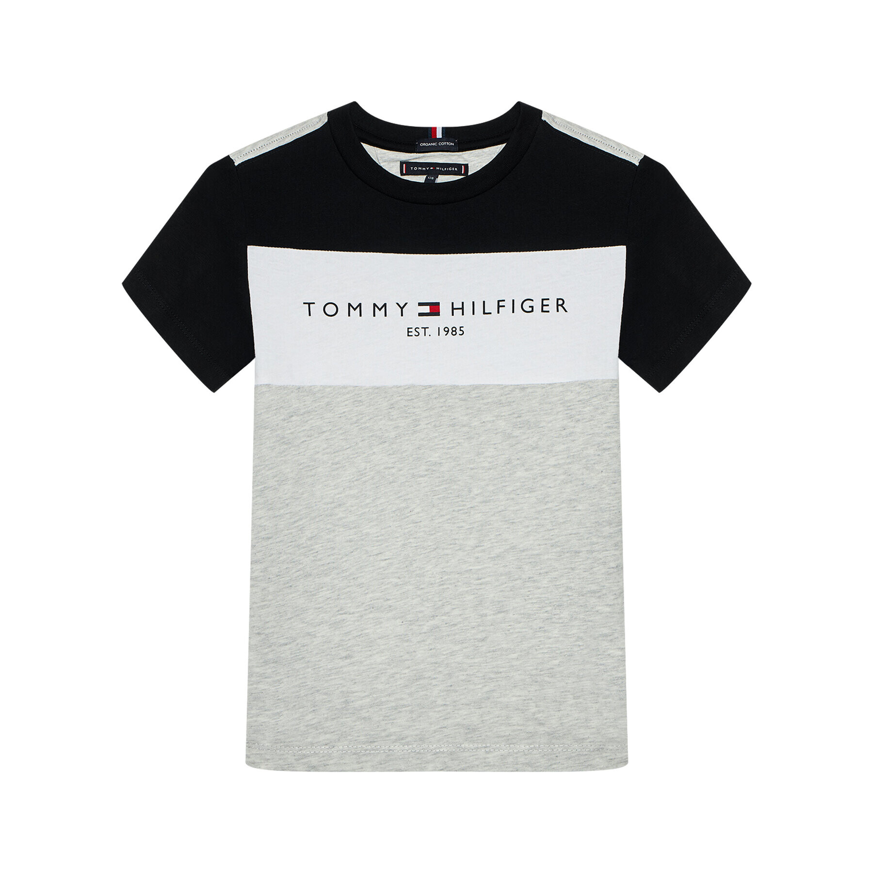 Tommy Hilfiger Тишърт Essential Colorblock Tee KB0KB06534 D Цветен Regular Fit - Pepit.bg