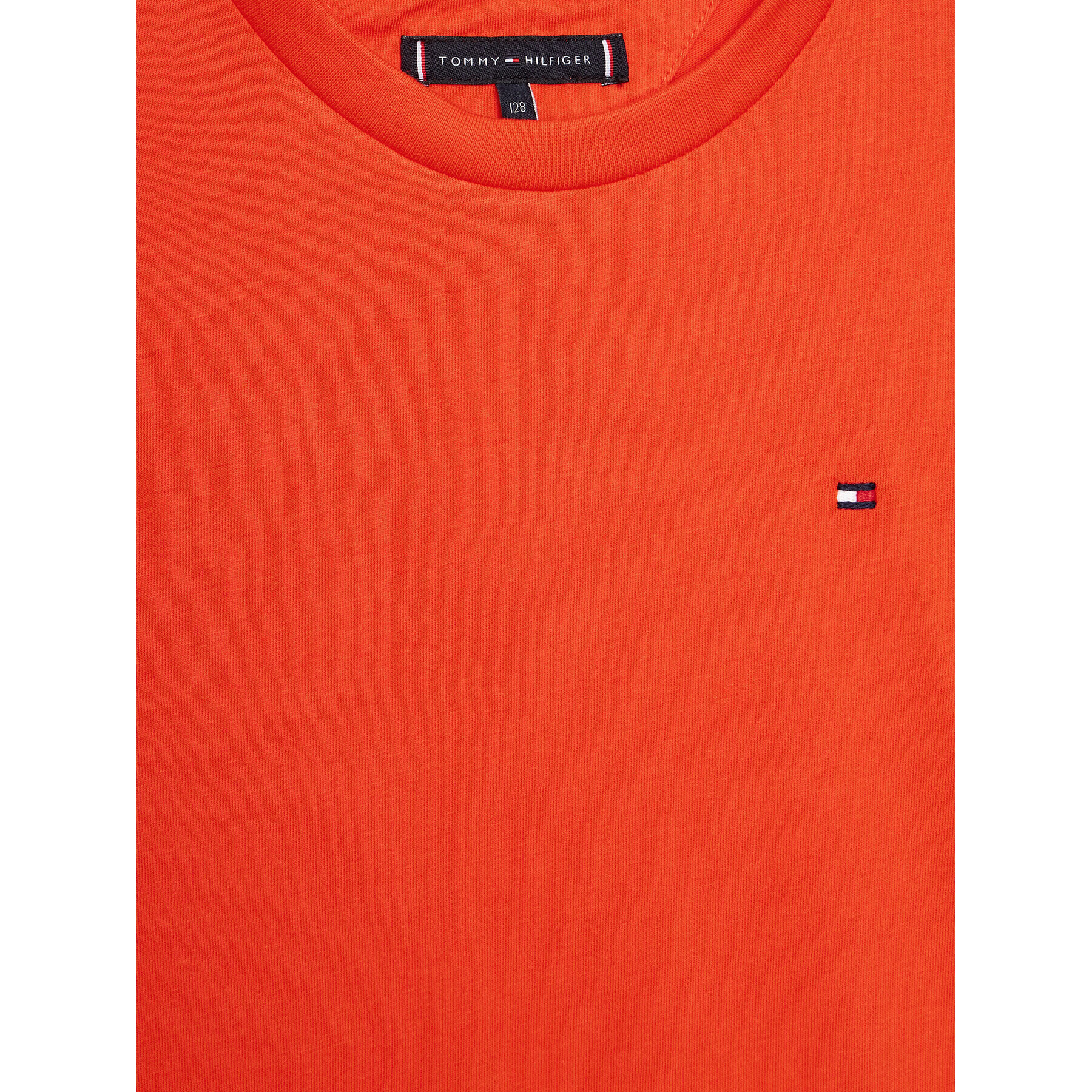 Tommy Hilfiger Тишърт Essential KB0KB06879 D Оранжев Regular Fit - Pepit.bg