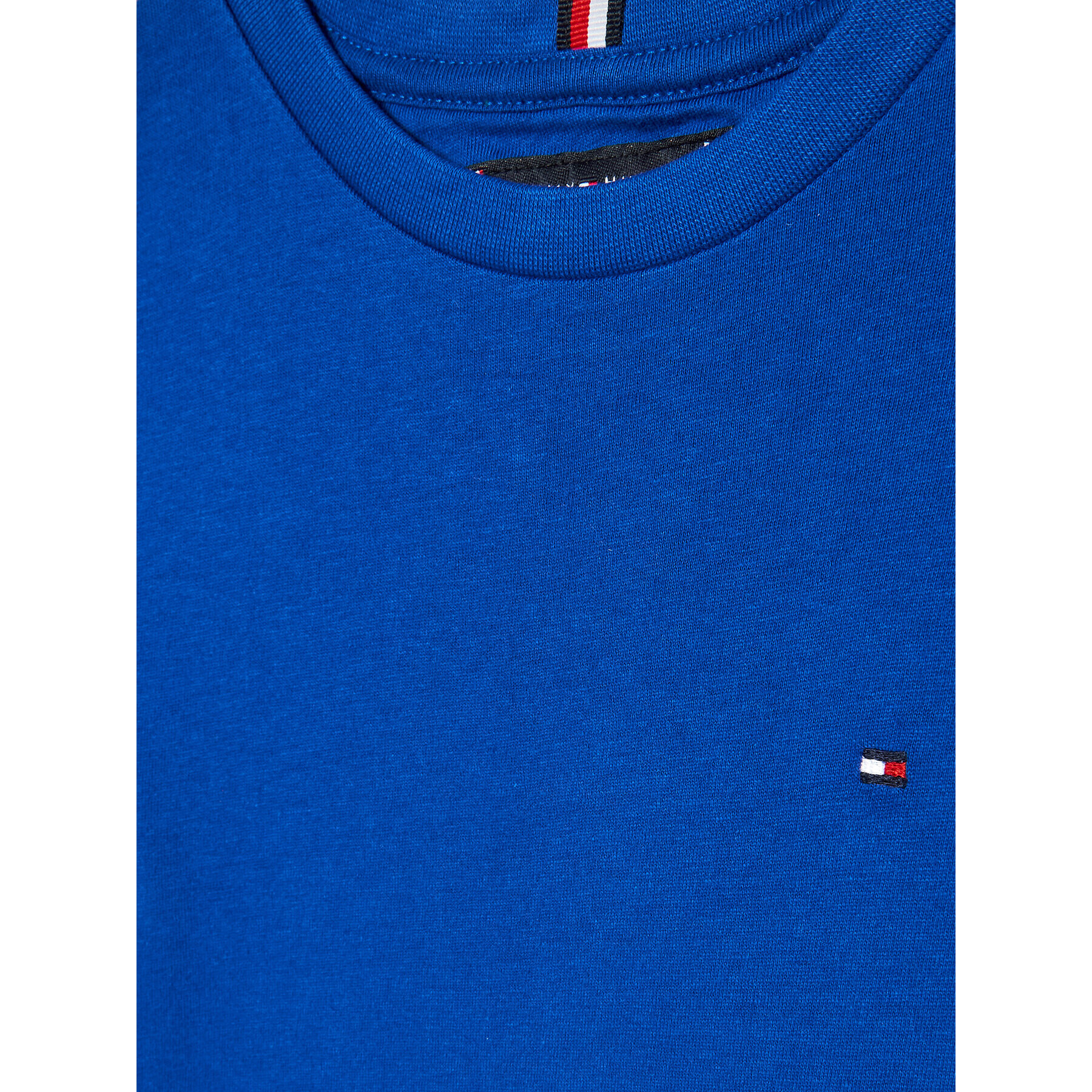 Tommy Hilfiger Тишърт Essential KB0KB06879 M Тъмносин Regular Fit - Pepit.bg