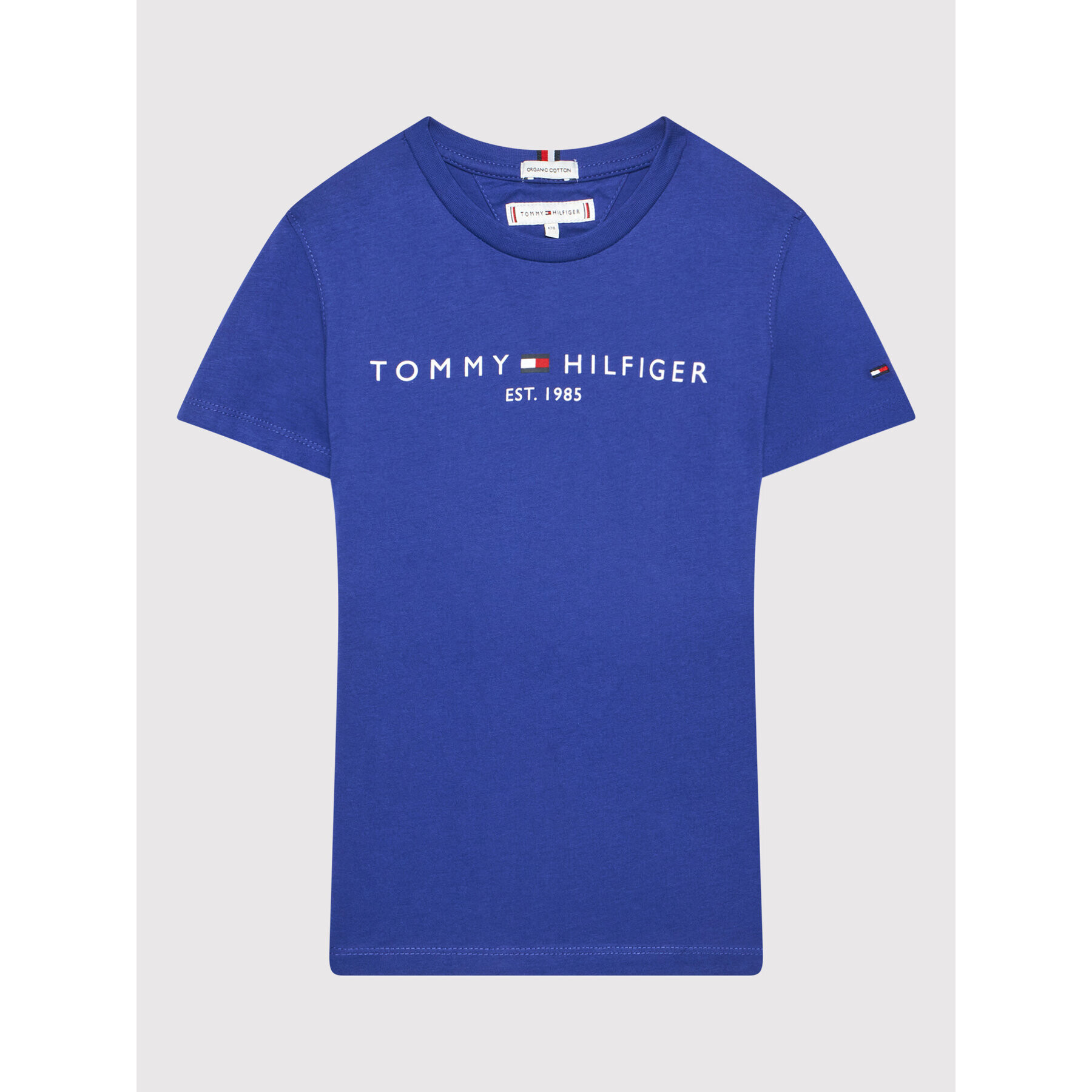 Tommy Hilfiger Тишърт Essential KB0KB06879 D Син Regular Fit - Pepit.bg