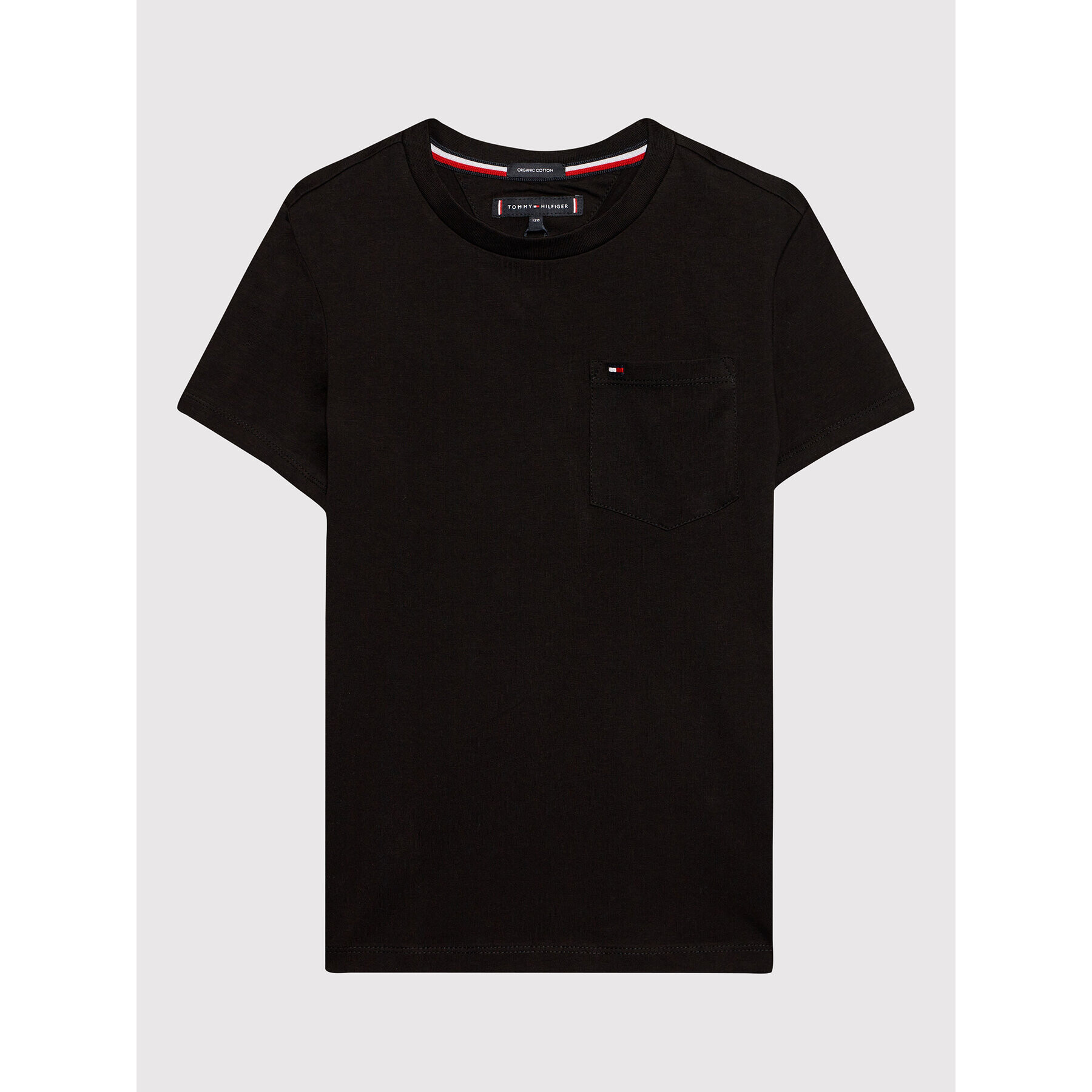 Tommy Hilfiger Тишърт Essential KB0KB07081 M Черен Regular Fit - Pepit.bg